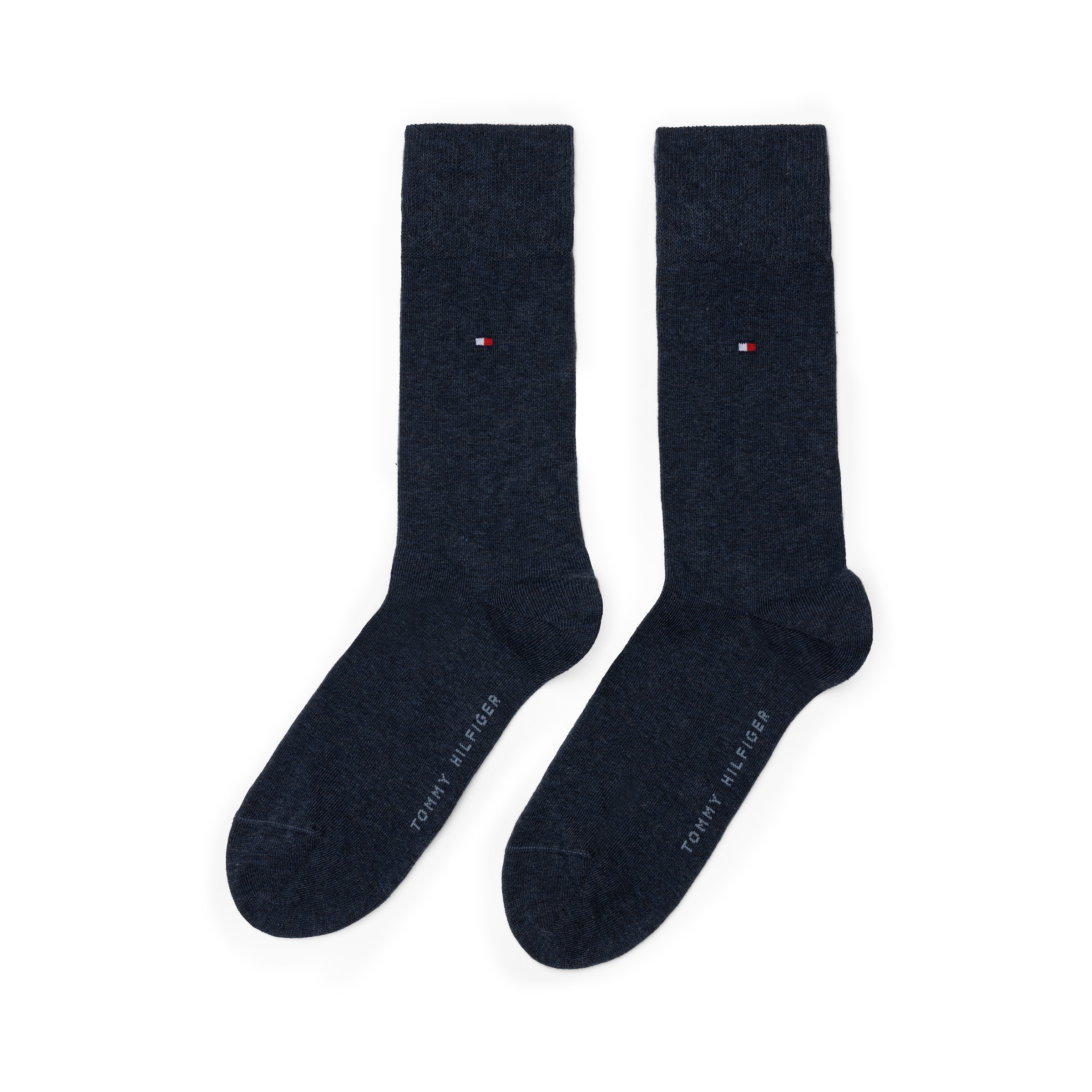 Tommy Hilfiger Chaussettes »TH MEN SOCK CLASSIC 2P« 2 Paar,  Mit eingestricktem Flag-Logo