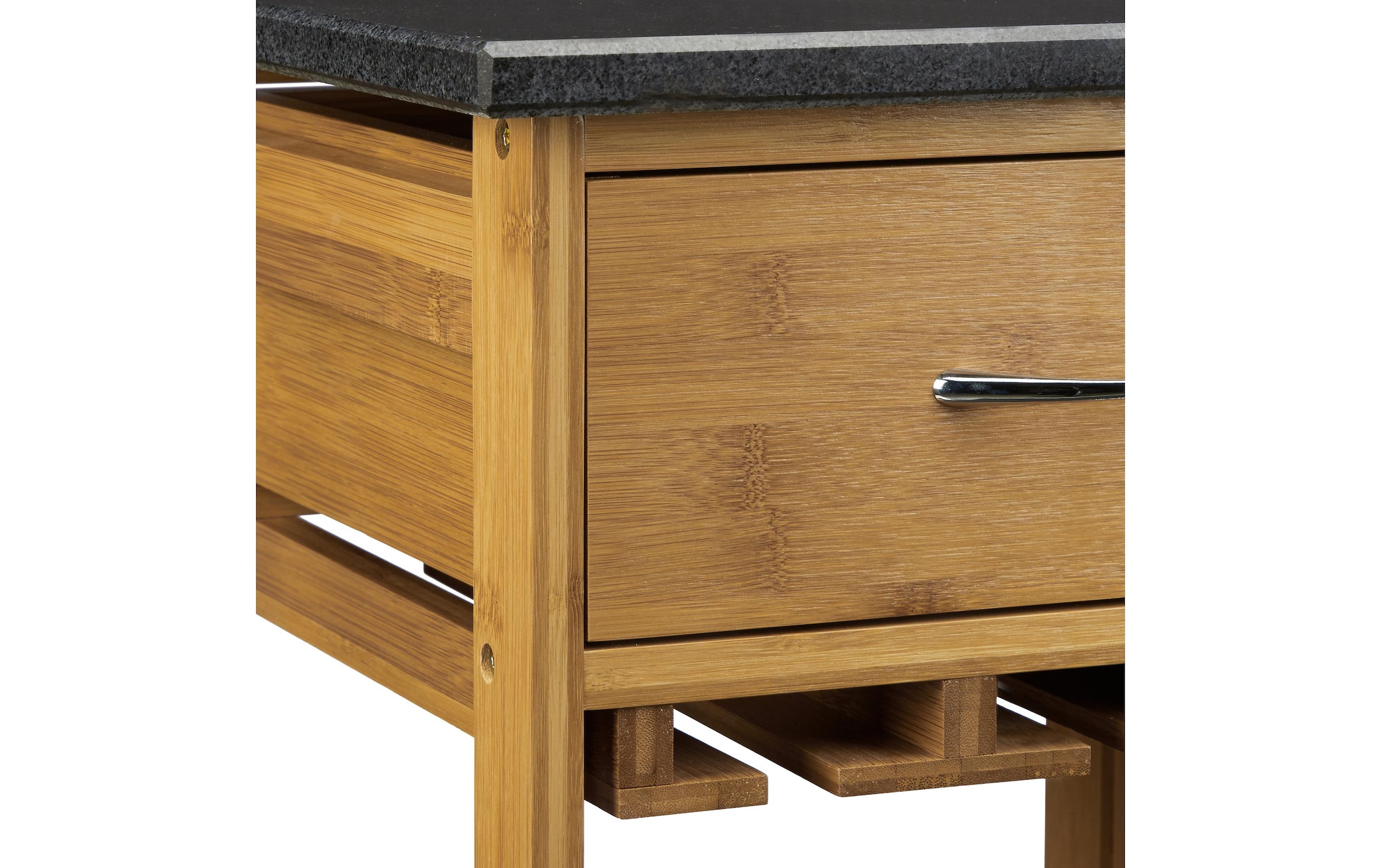 relaxdays Küchenwagen »Küchentrolley Alfred mit Stauraum«