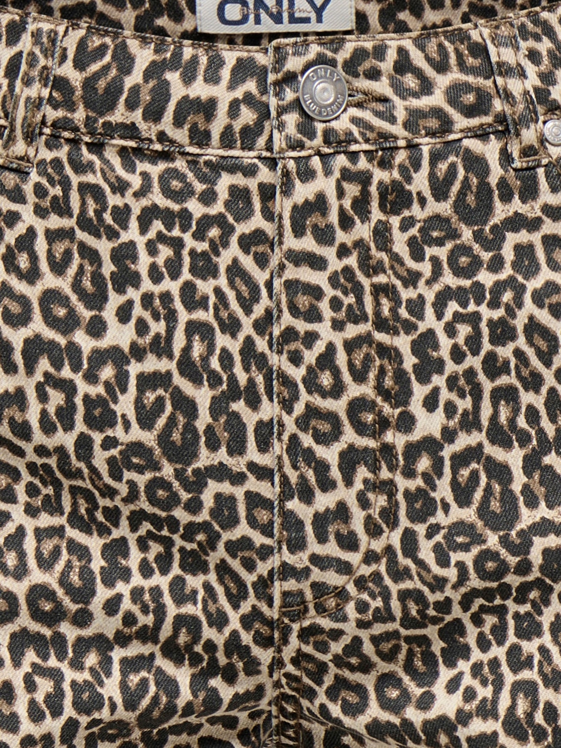 ONLY Short »ONLJAGGER-SILLA HW MOM SHORTS PNT«  Baumwolle, High Waist
