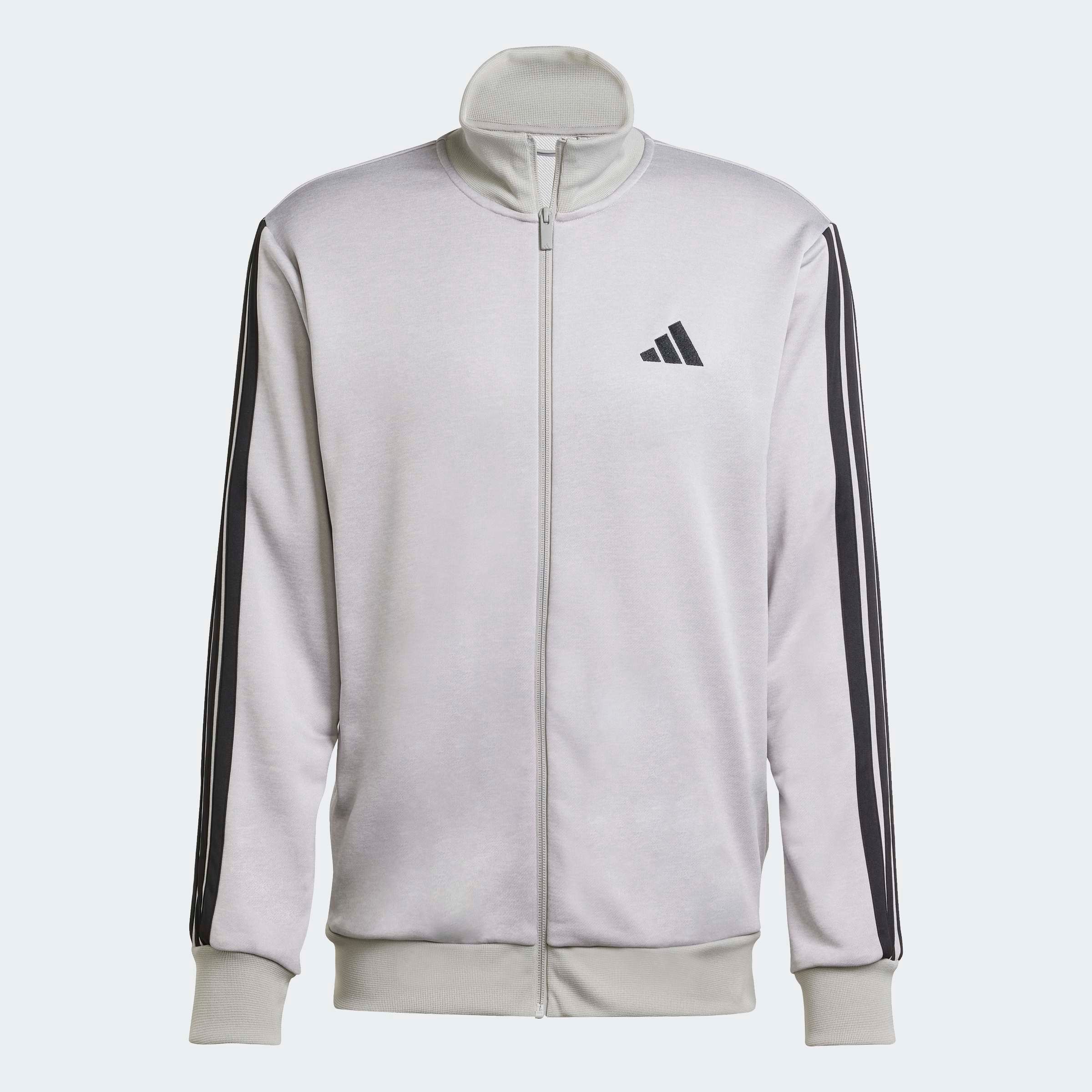 adidas Sportswear Combinaison d'entraînement »M 3S FT TT TS« 2 cuis tlg. drei Streifen Tracksuit aus weichem French-Terry-Material