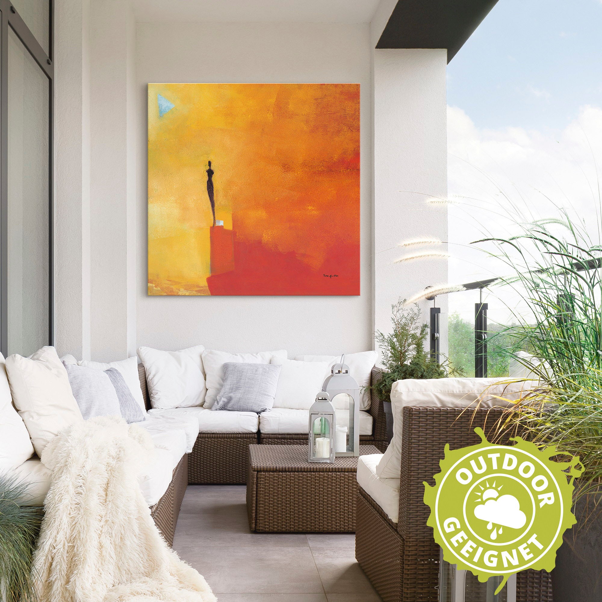 Artland Impression alu-dibond »Gigantisch - Abstrakt« 1 cuis tlg. für Innen- und Aussenbereich geeignet, Outdoorbild