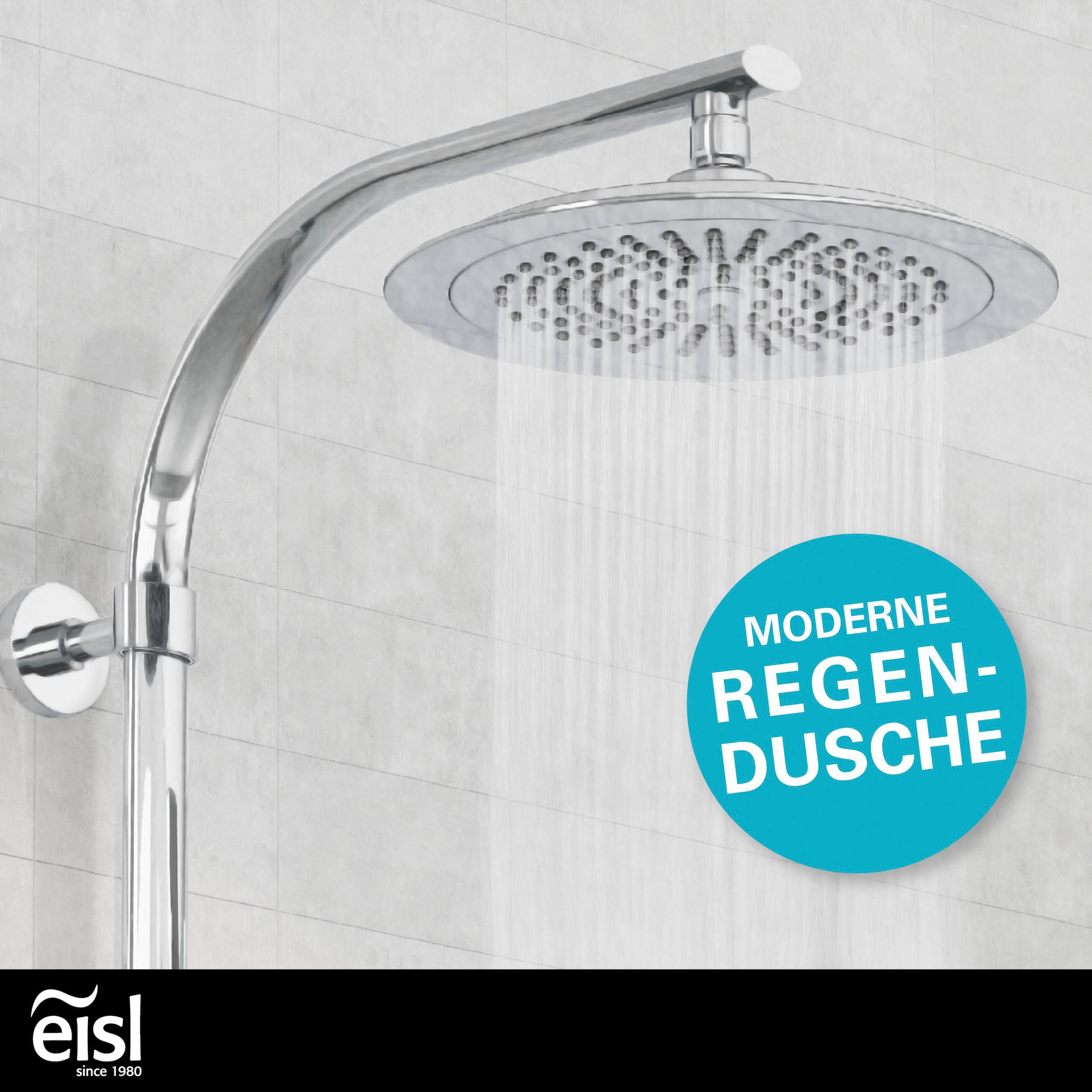 Eisl Duschsystem »STILOVAL« Regendusche ohne Armatur, Duschsystem mit Kopfbrause und Handbrause