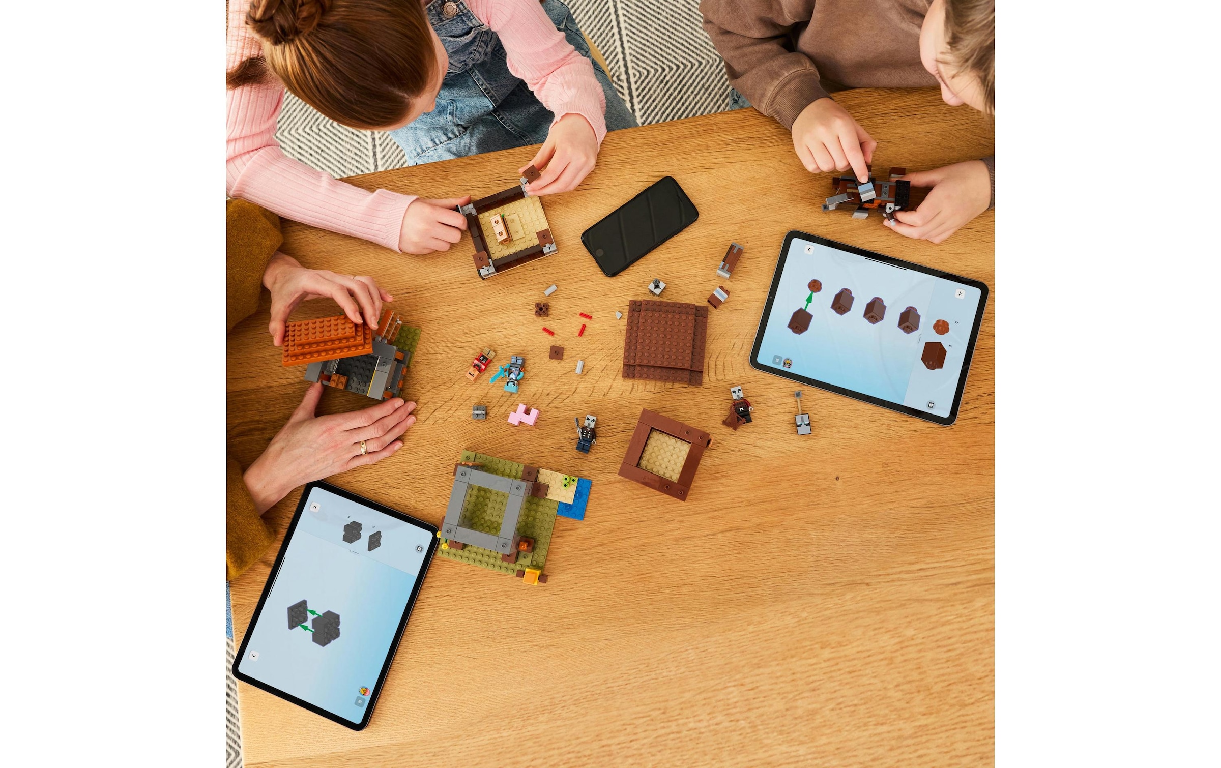 LEGO® Spielbausteine »Minecraft Ein Verwüster am Plünderer-Aussenposten 21278«