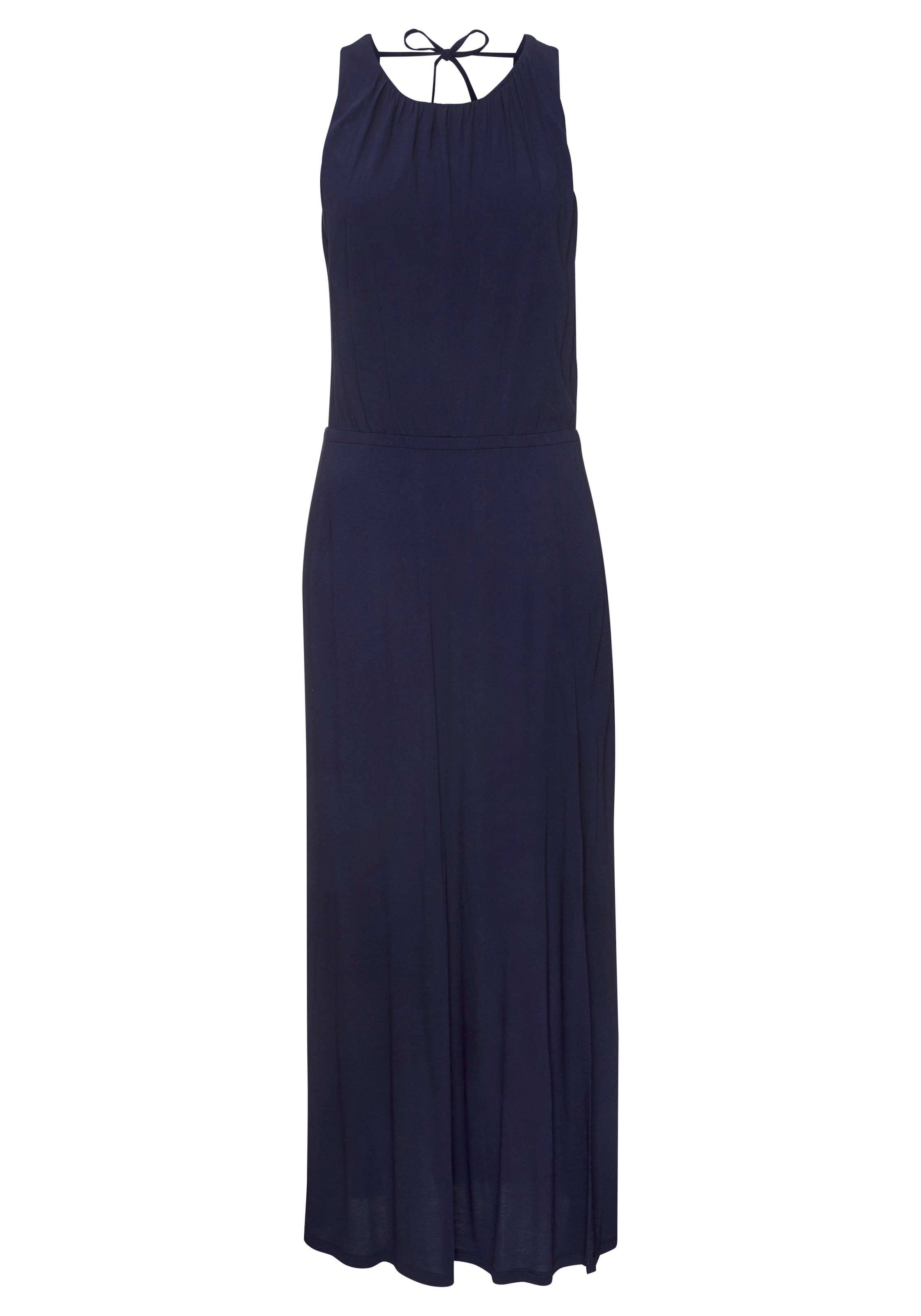 LASCANA Maxikleid »aus Jerseyware mit hohem Beinschlitz« Sommerkleid, Strandkleid, leichtes Jerseykleid, casual