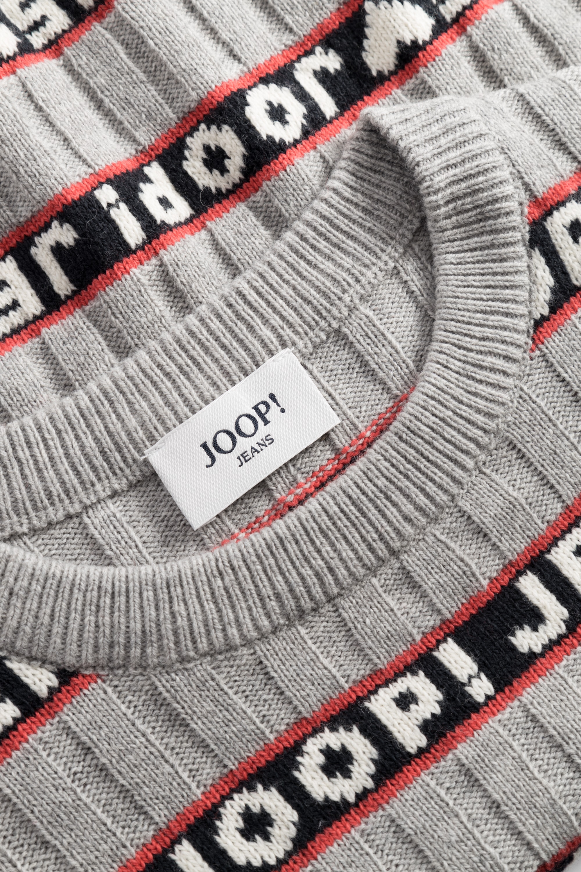 Joop Jeans Pull en tricot »Karen« mit Logoprint