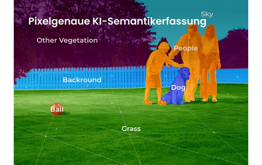   Robot tondeuse »Terramow V1000 1200 m²«  Kabelloser, KI-gesteuerter Mähroboter