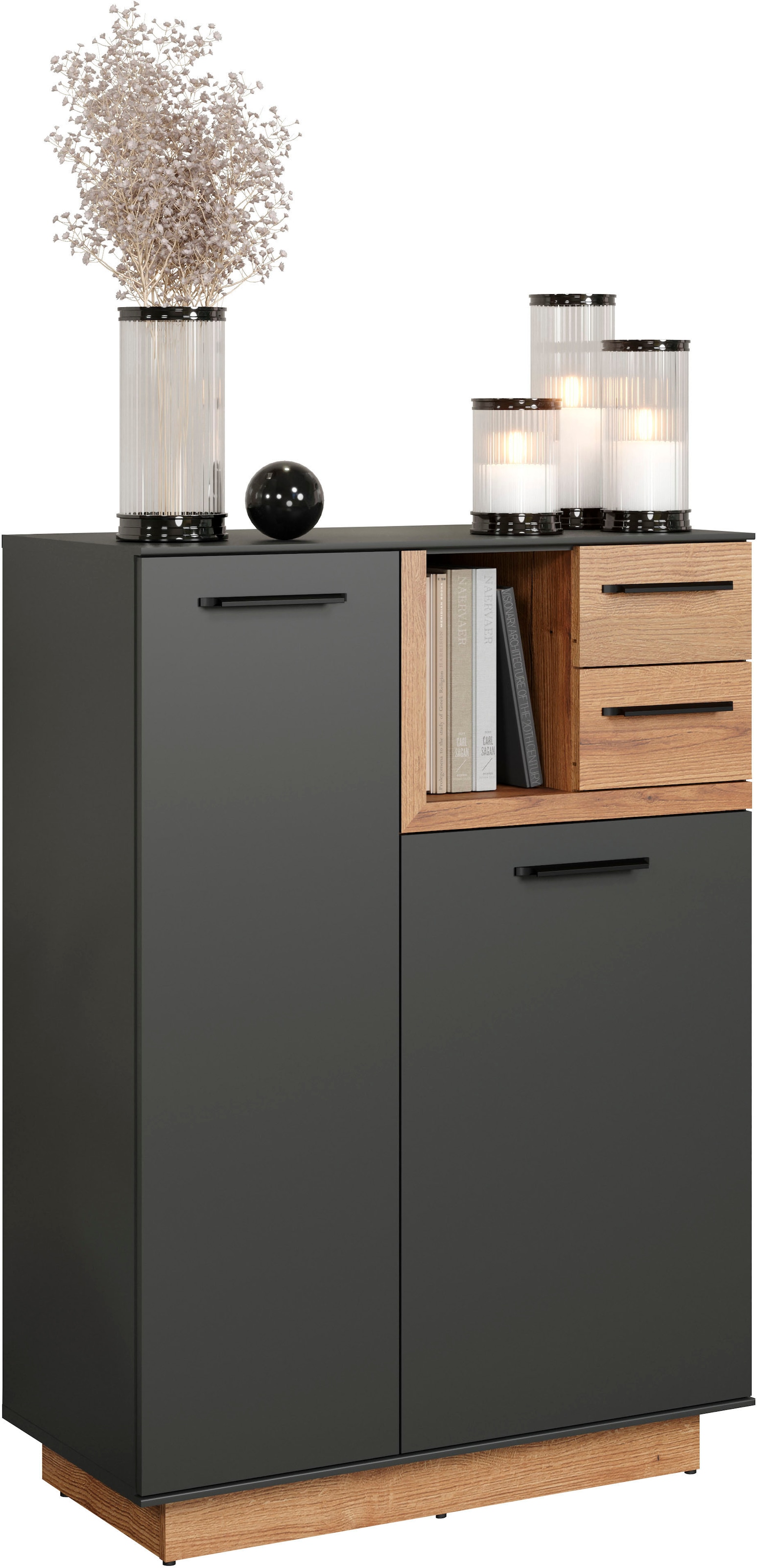 INOSIGN Kommode »Premont« 1 Stk. tlg. Masse B/H/T ca.: 80/113/40 cm, Soft-Close, Garderoben/Schuhschrank