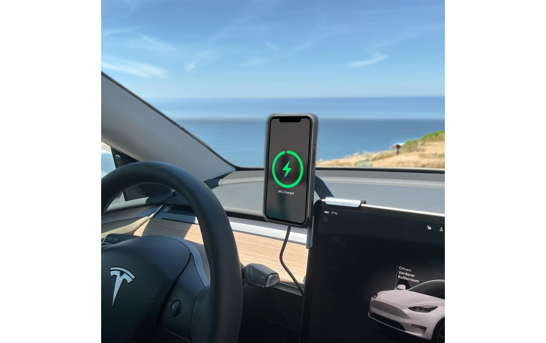 4smarts Chargeur sans fil »Qi2 Screen Mount«