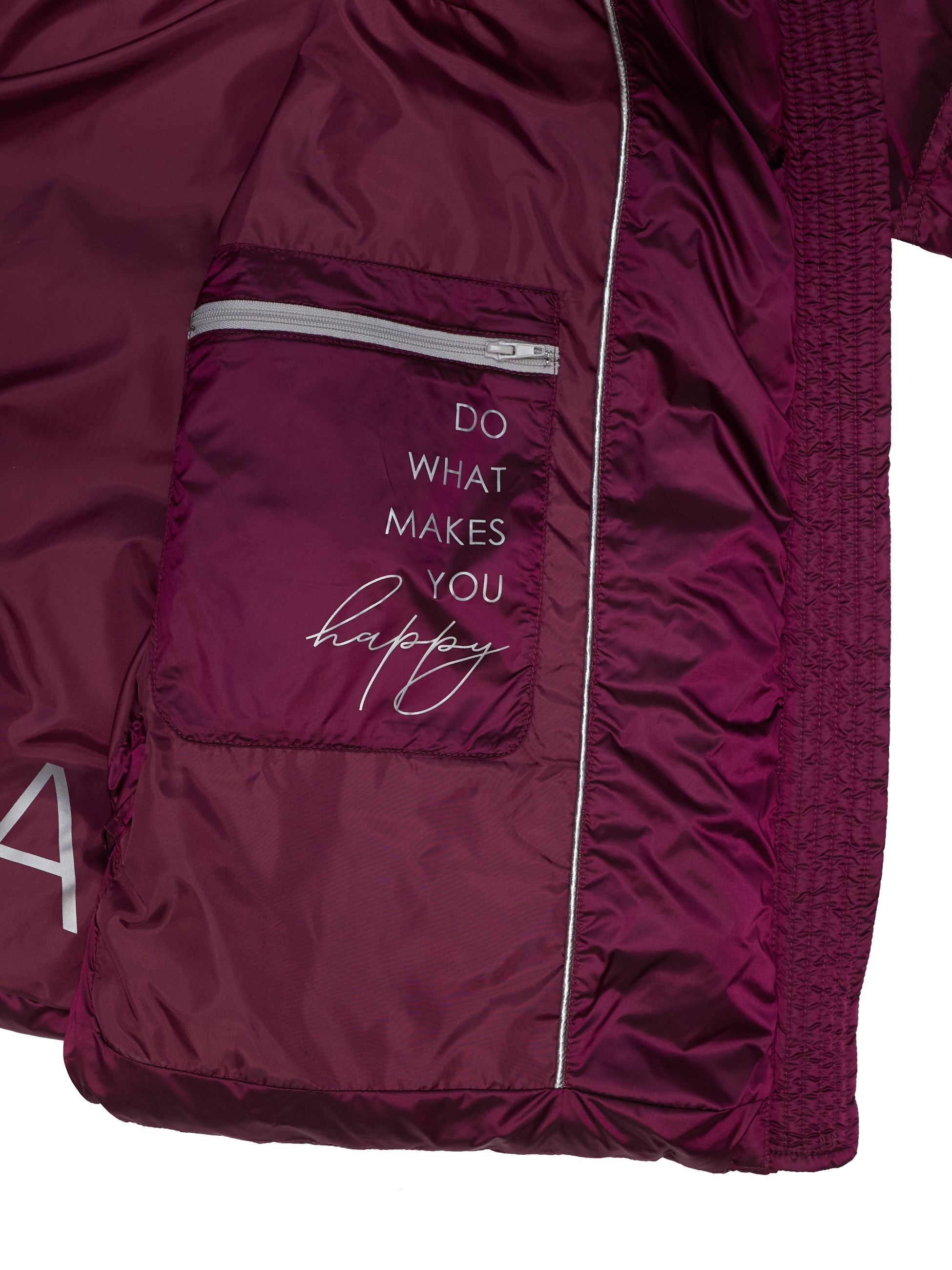 MANISA Veste matelassée mit Kapuze mit Stehkragen, Kapuze und elastischem Ärmelsaum