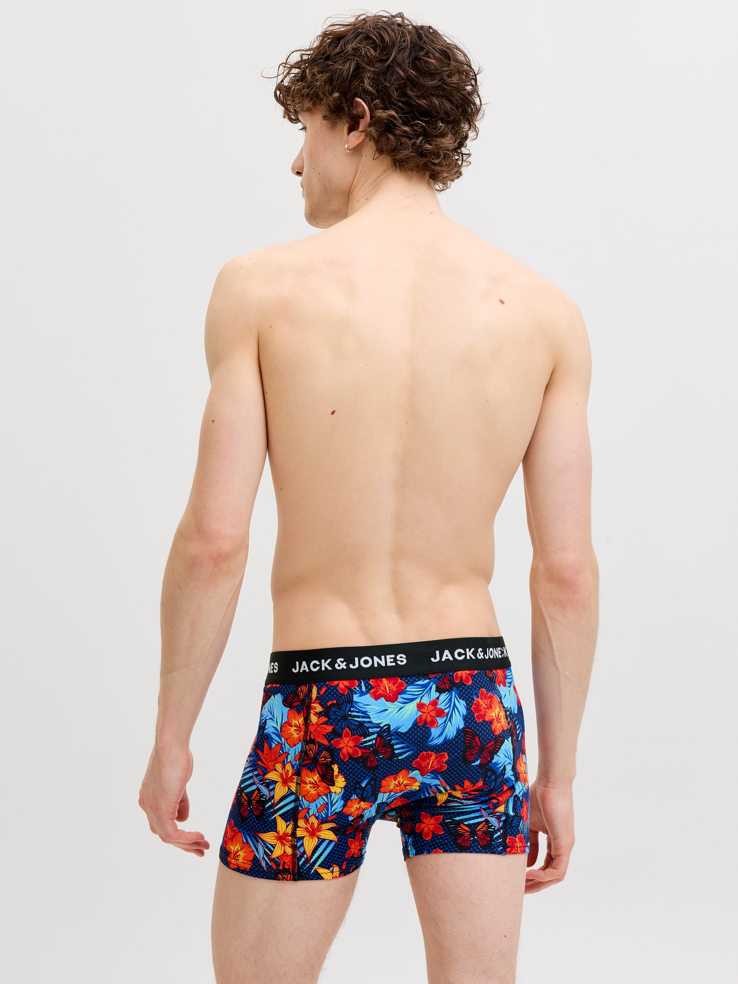Jack & Jones Tronc »JACOZZIE TRUNKS 5 PACK STYD« Paquet, 5 cuis Baumwollmischung, elastischer Bund