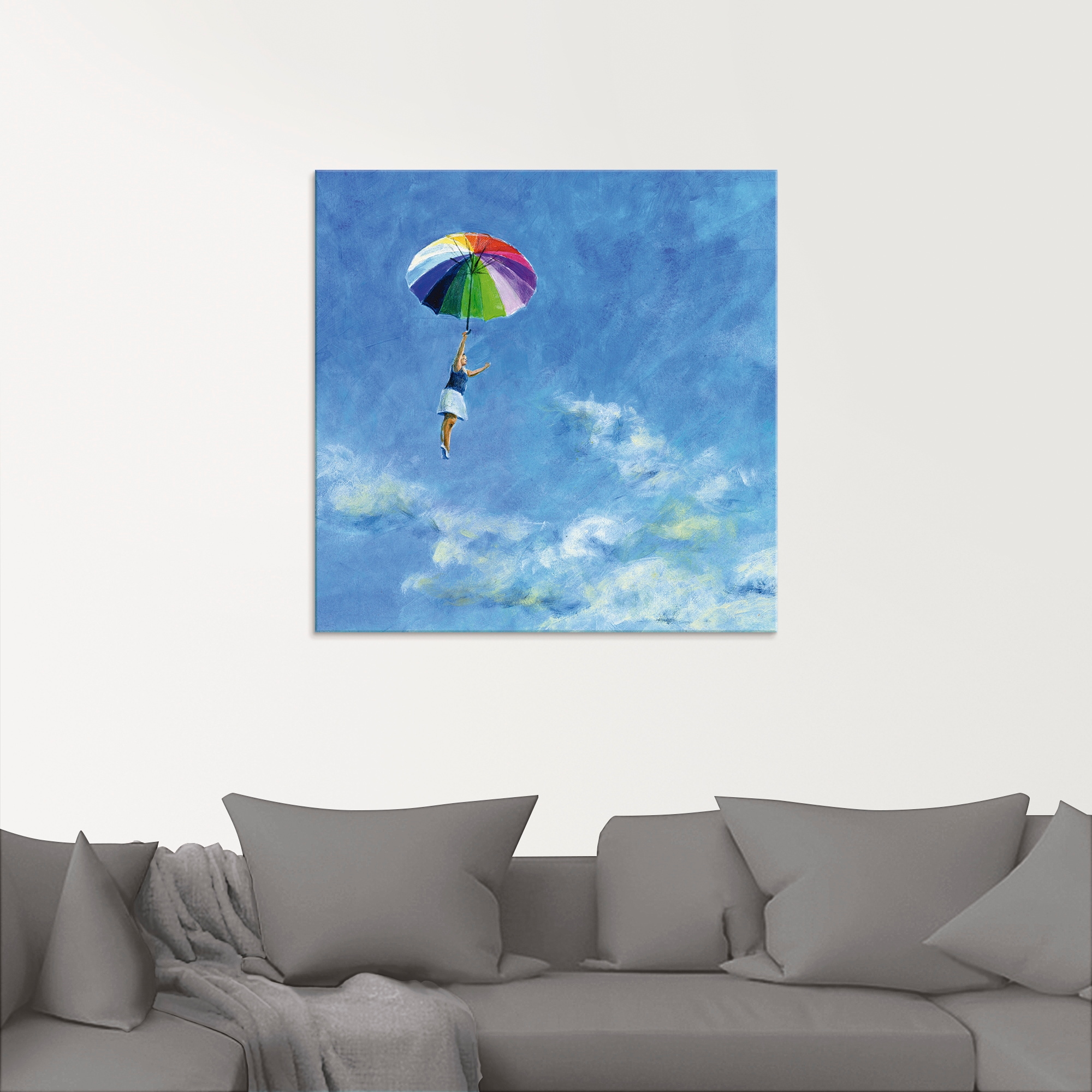 Artland Tableau en verre »Das Leben leben« 1 cuis tlg. in verschiedenen Grössen