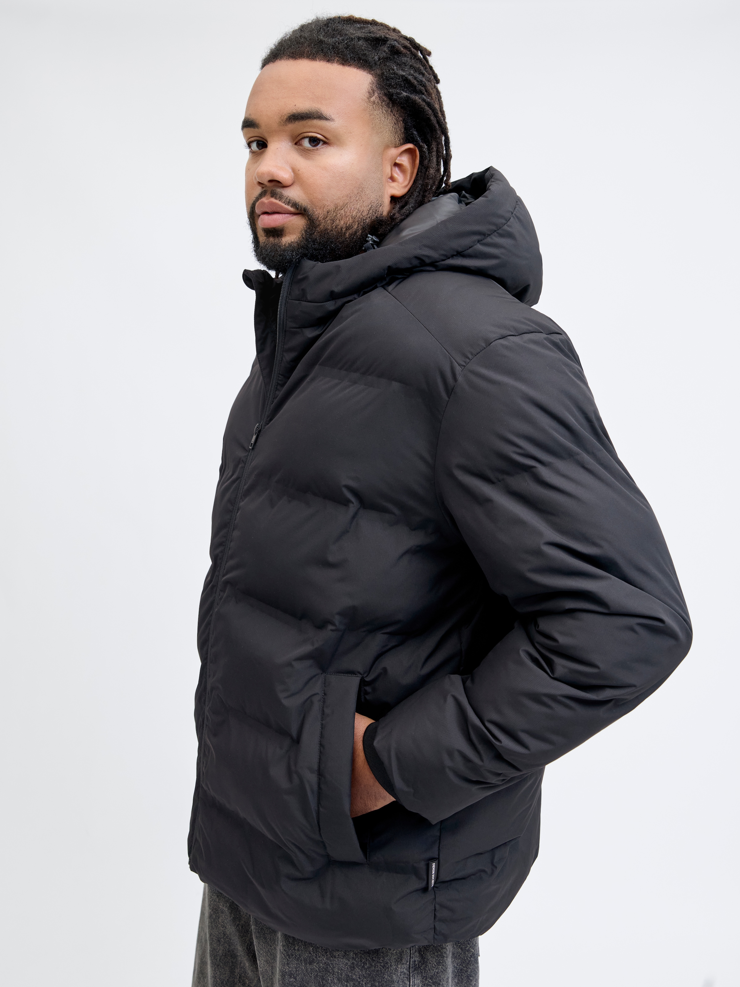 Jack & Jones PlusSize Steppjacke »JJESOHO PUFFER HOOD SN PLS« mit Kapuze