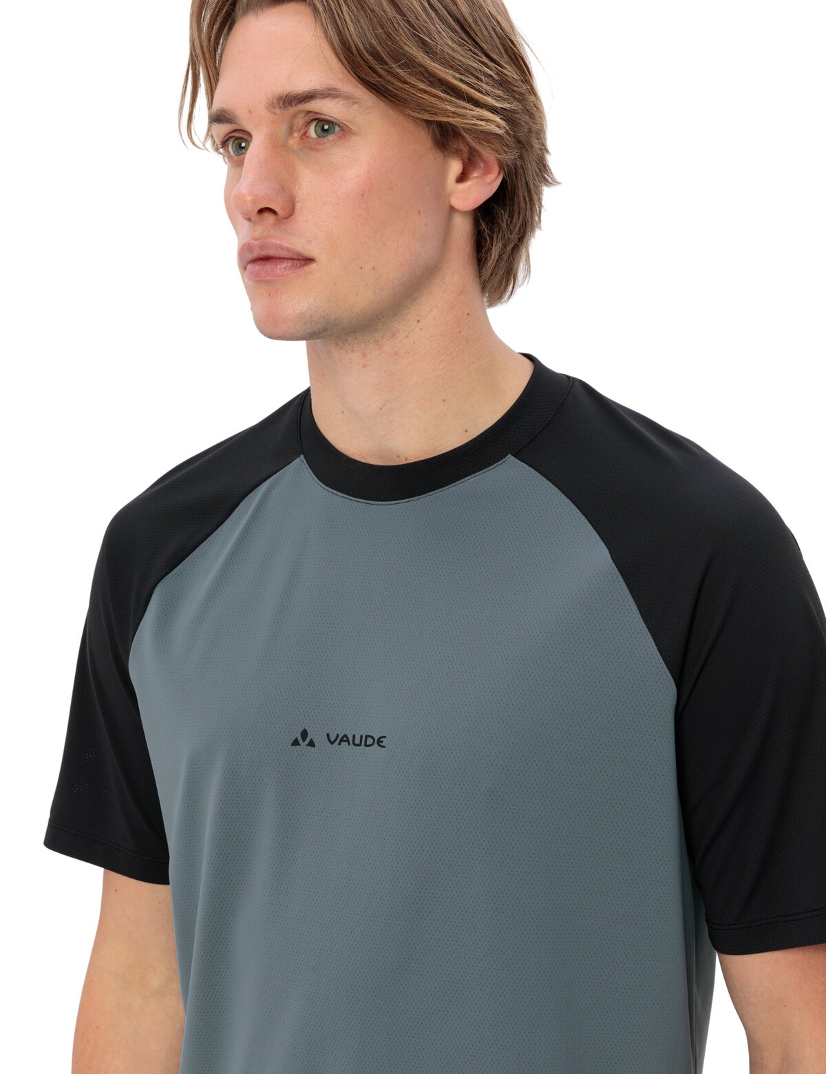 VAUDE Radtrikot »Men's Loamer Shirt« Kurzarm, mit Rundhalsausschnitt, aus Polyester, normale Schnittform