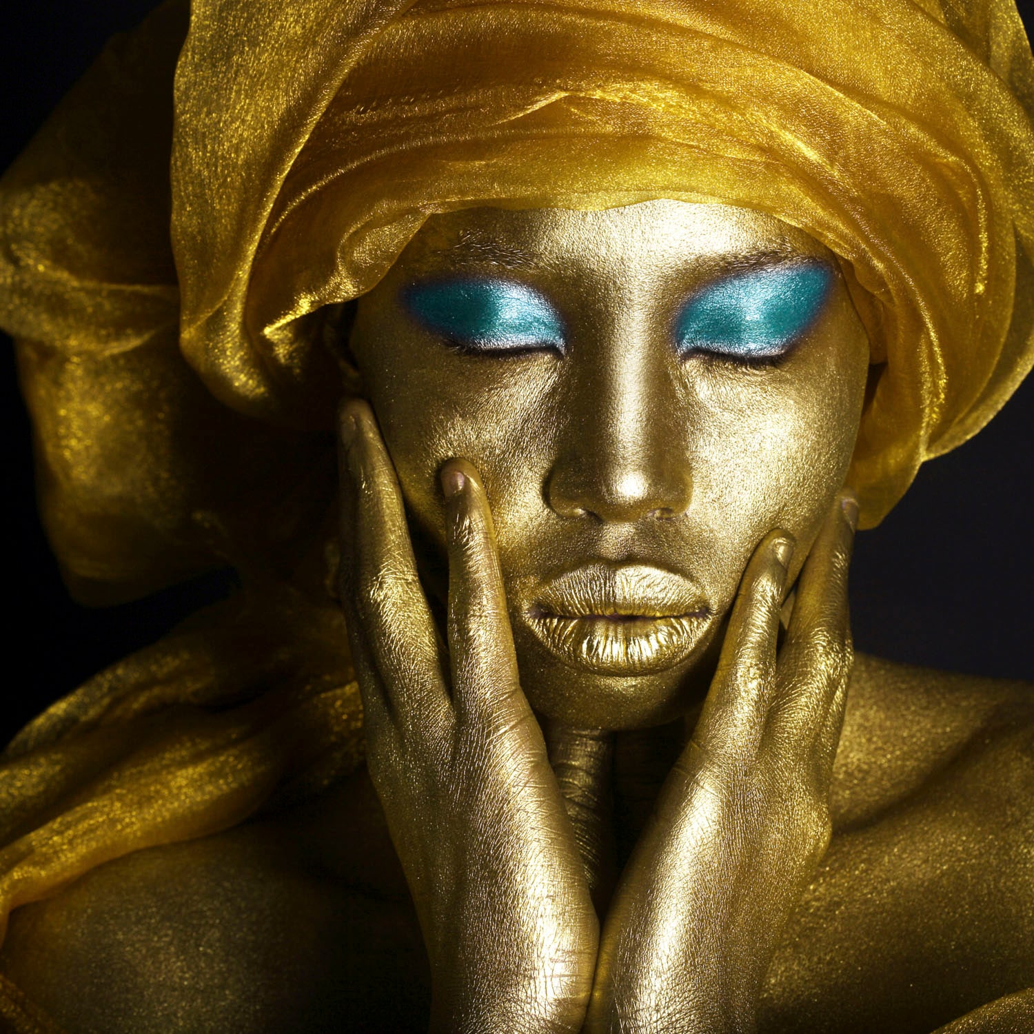 queence Acrylglasbild »Ellyas« Bilder von Frauen | Frau | Gesicht | Kunst 1 Stk. tlg. Fine Art-Print in Galeriequalität