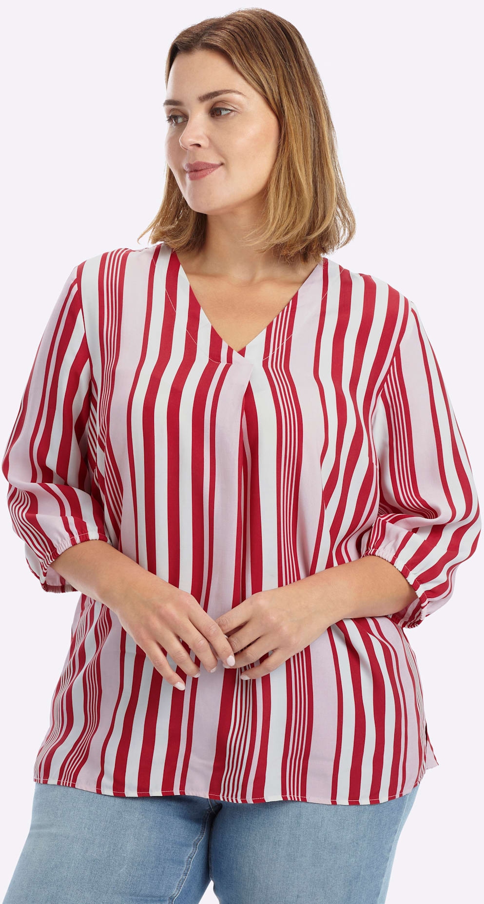 Sheego Blouse à enfiler