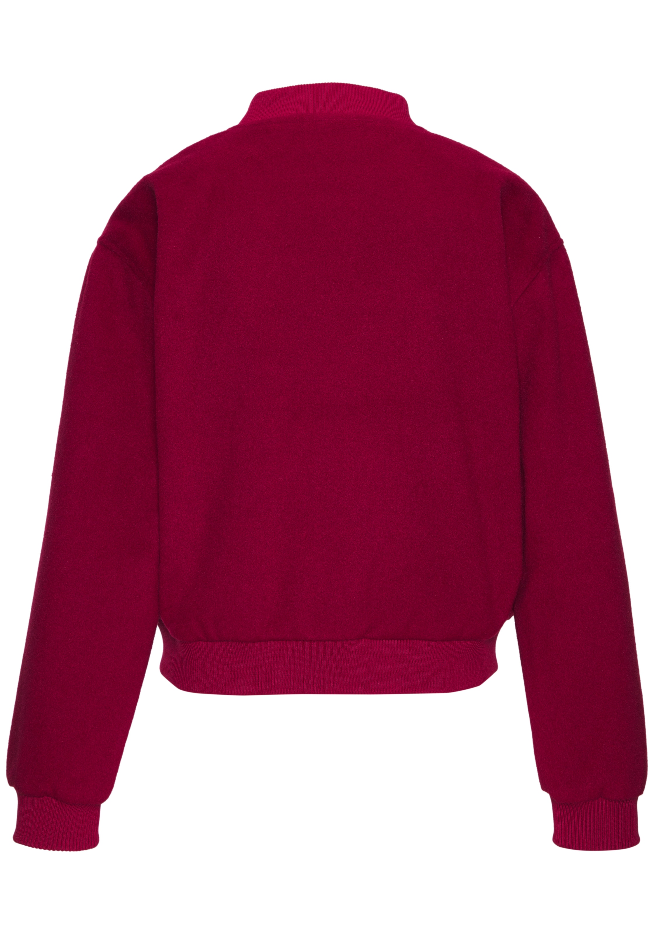 LASCANA Veste bomber mit Rippbündchen, Pilotenjacke mit Druckknöpfen und Taschen