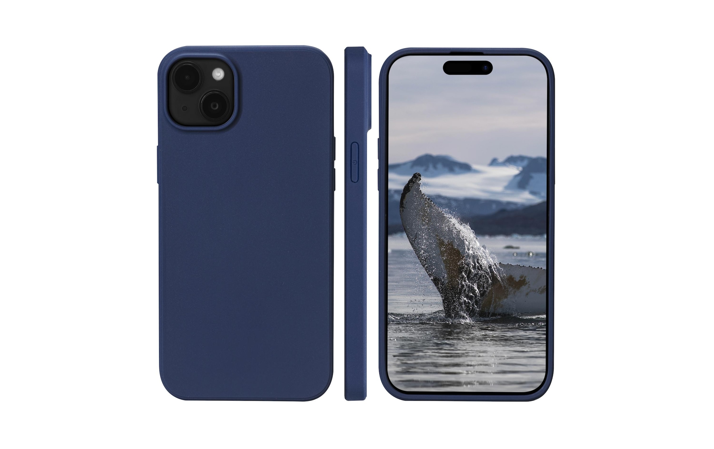 dbramante1928 Couverture arrière »Greenland iPhone 15 Plus Pacific Blue«