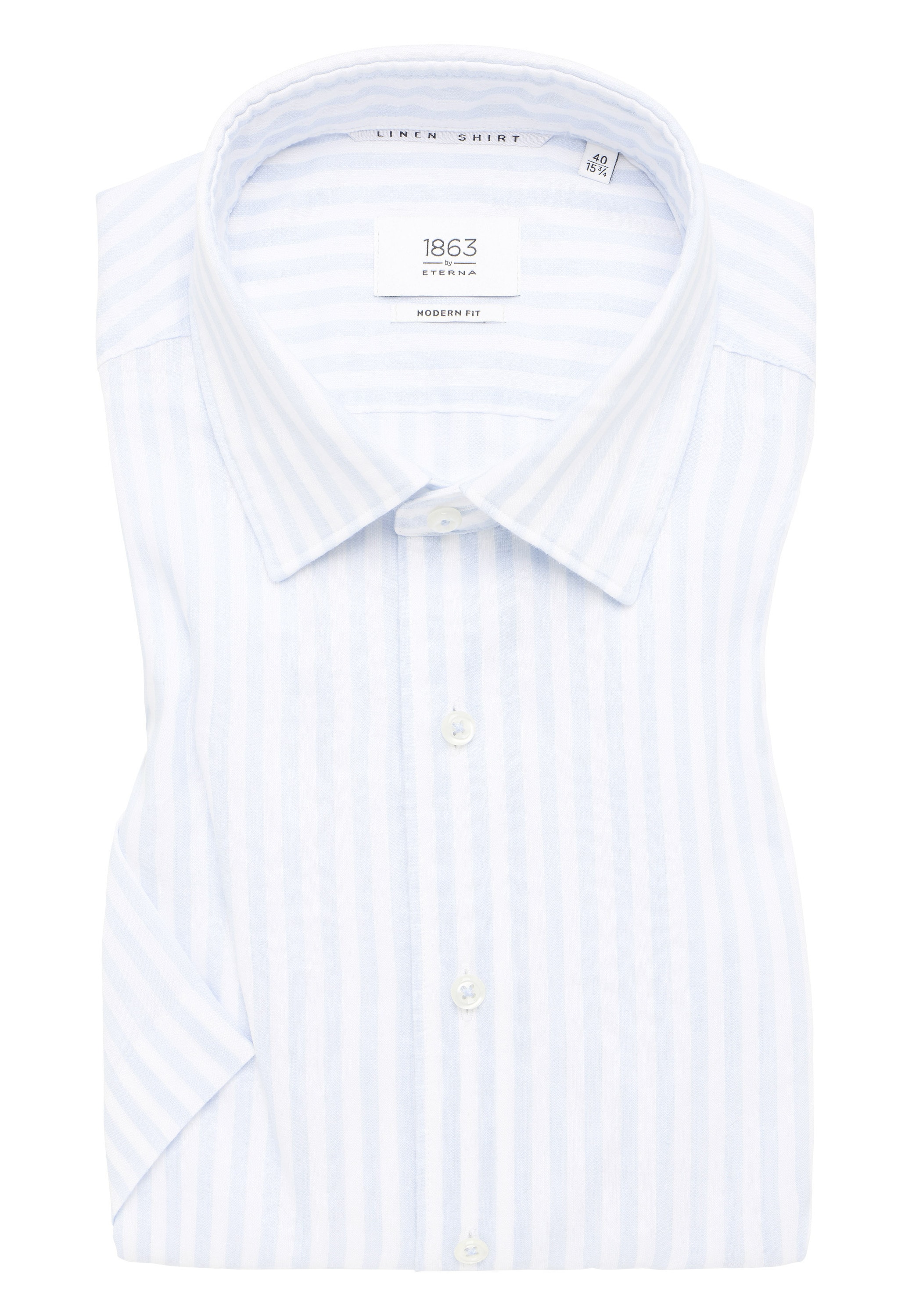 Eterna Kurzarmhemd »MODERN FIT«, EASY IRON (bügelleicht)
