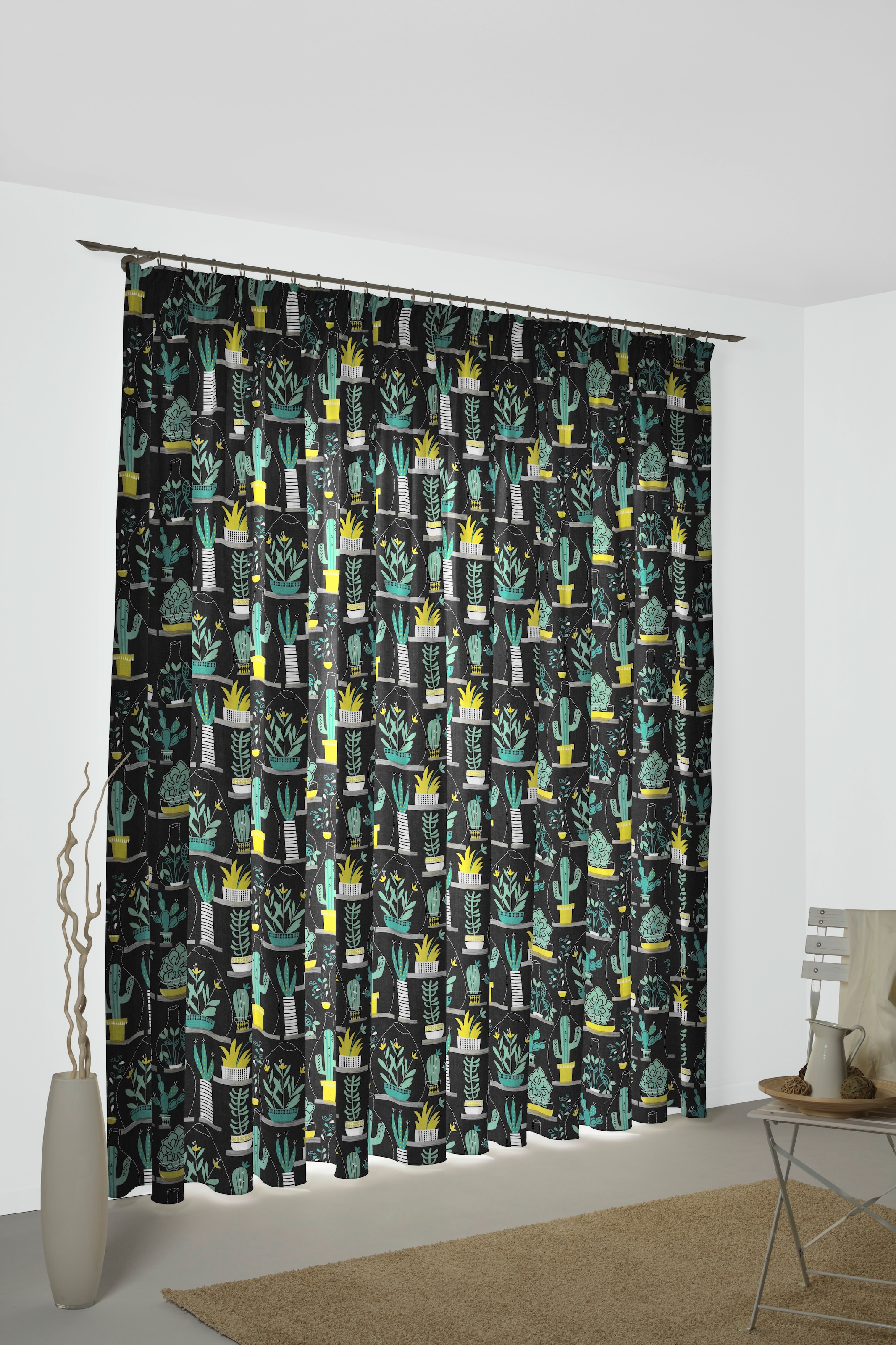 Wirth Vorhang »Oakham« Kräuselband 1 Stk. tlg.