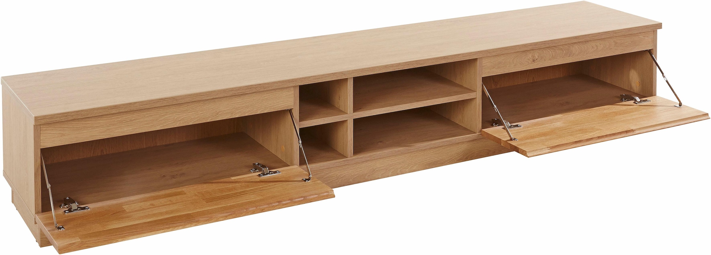 Home affaire Table basse Kommode, Breite 200 cm, teilmassiv, FSC®-zertifiziert