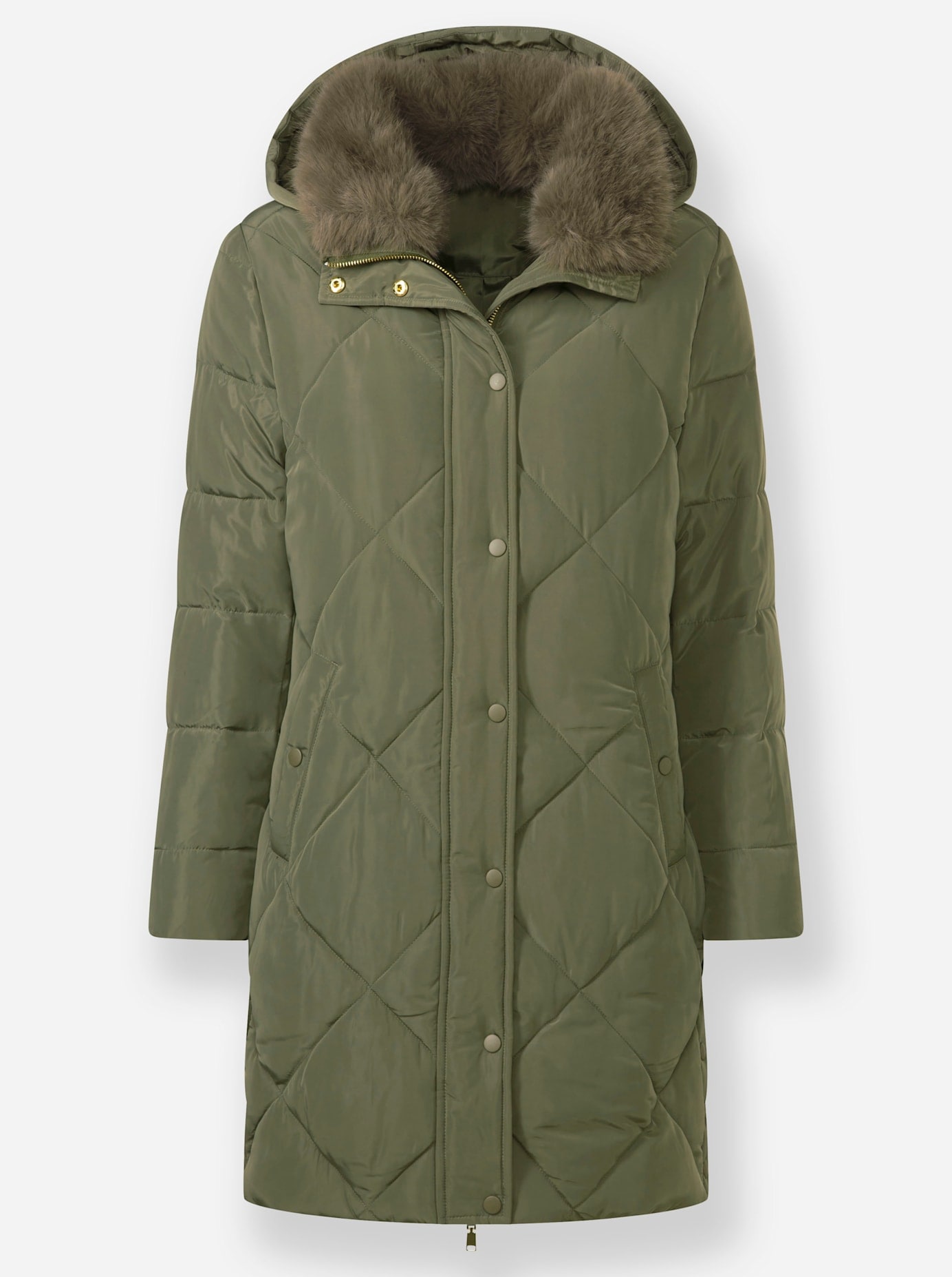 heine Langjacke mit Kapuze