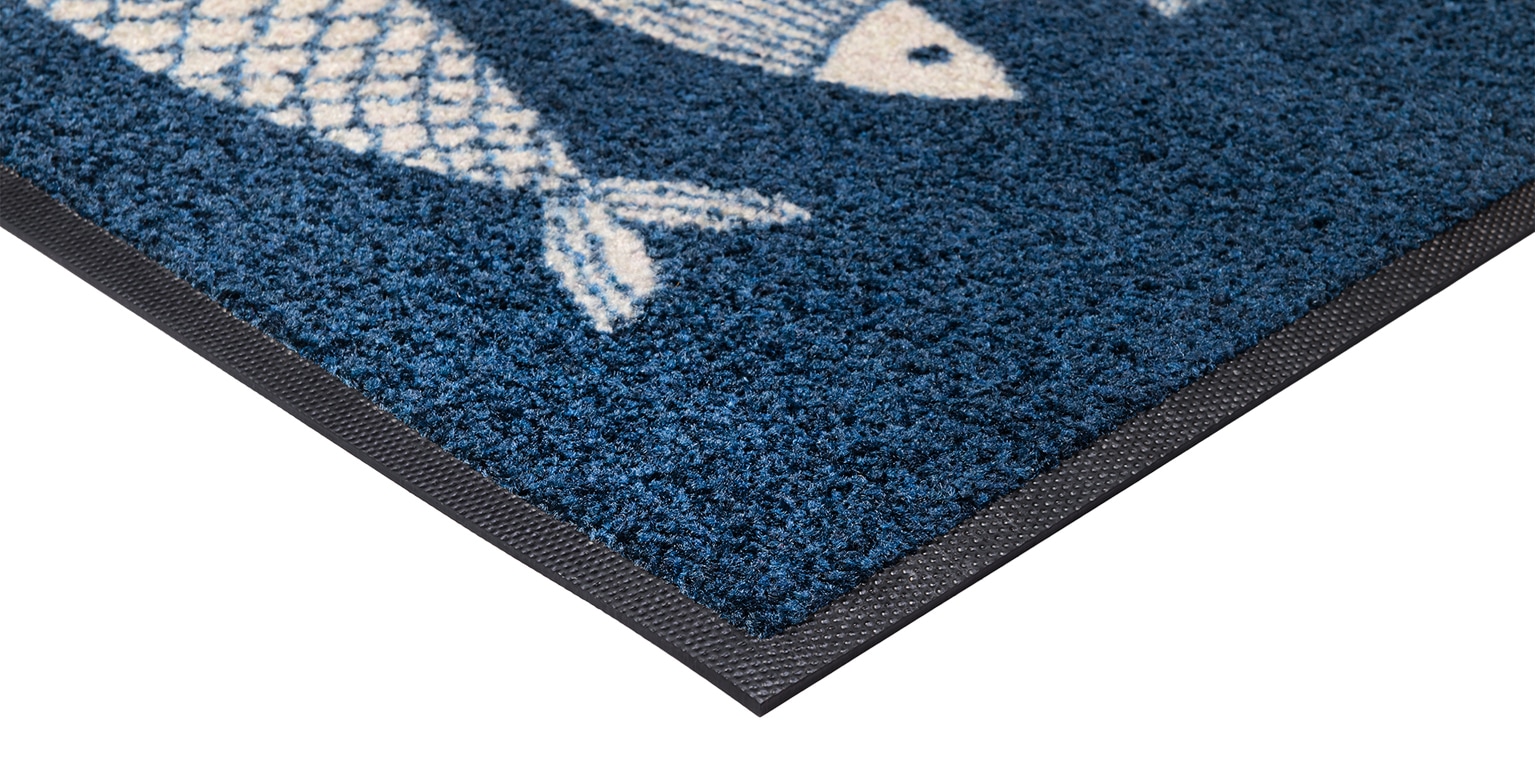 wash+dry by Kleen-Tex Fussmatte »Fish Tango« rechteckig 7 mm Höhe
