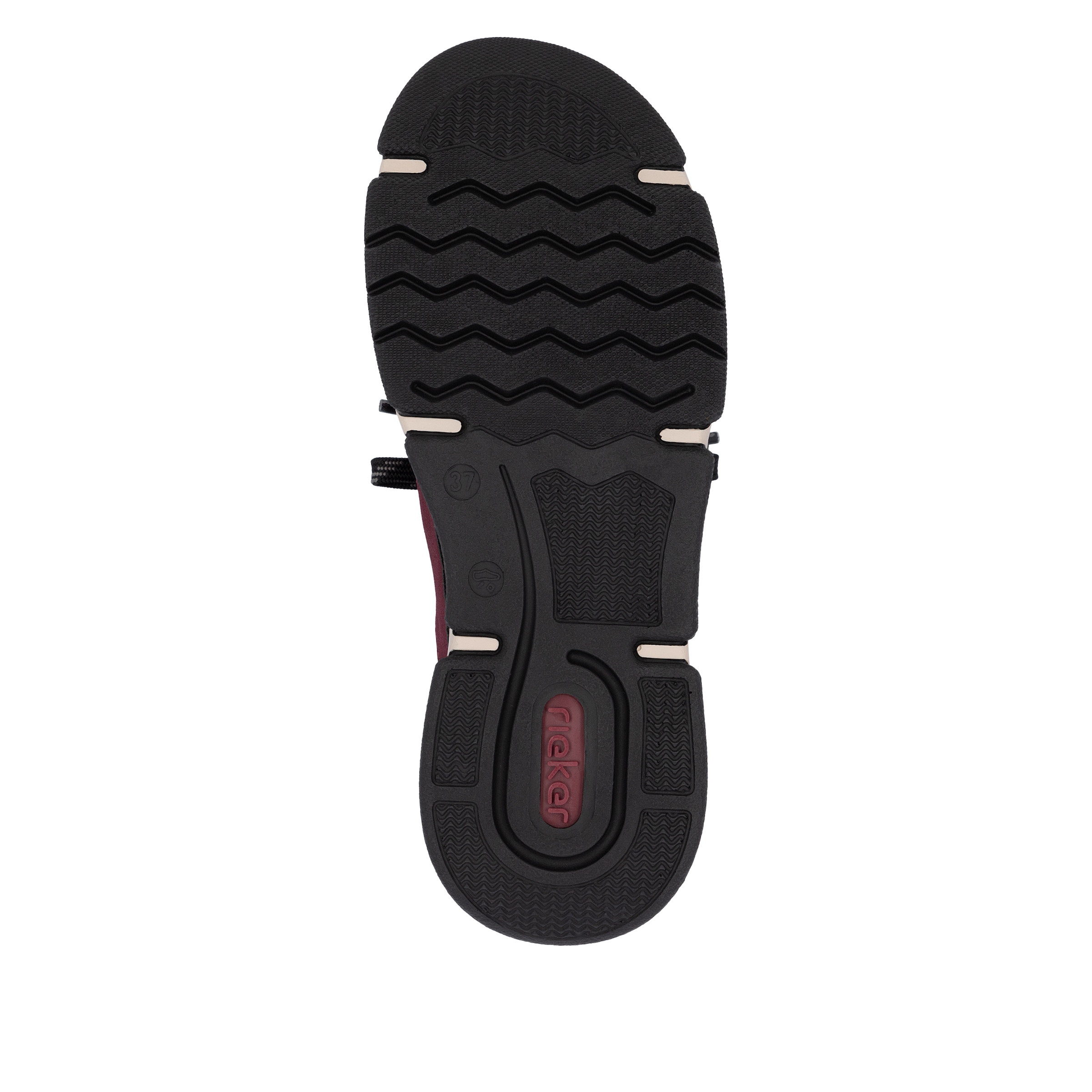 Rieker Baskets slip-on  Schlupfschuh, Halbschuh, Freizeitschuh mit weicher Innensohle