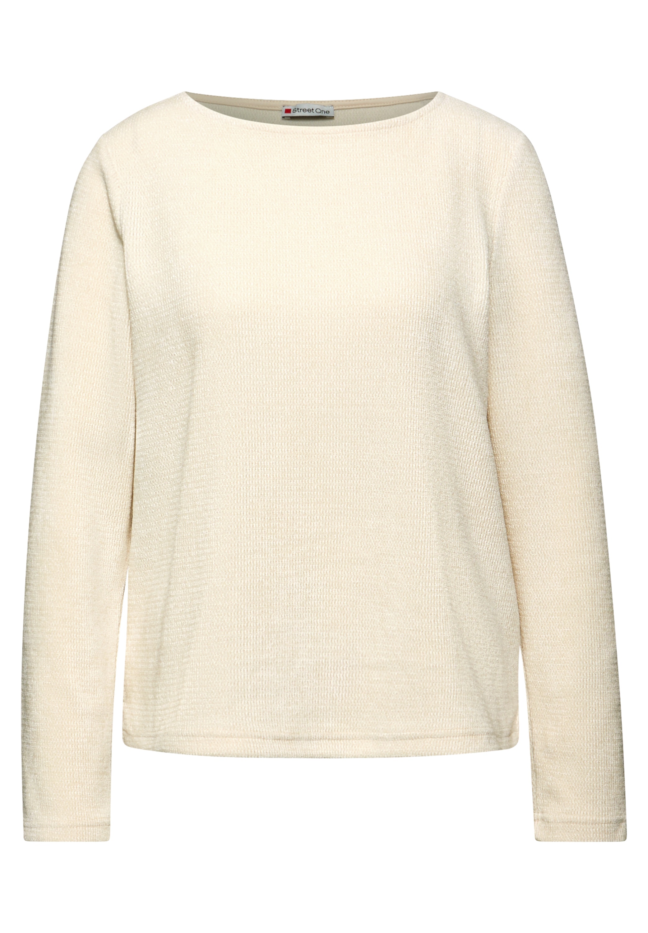 STREET ONE Pull à col rond mit U-Boot Ausschnitt