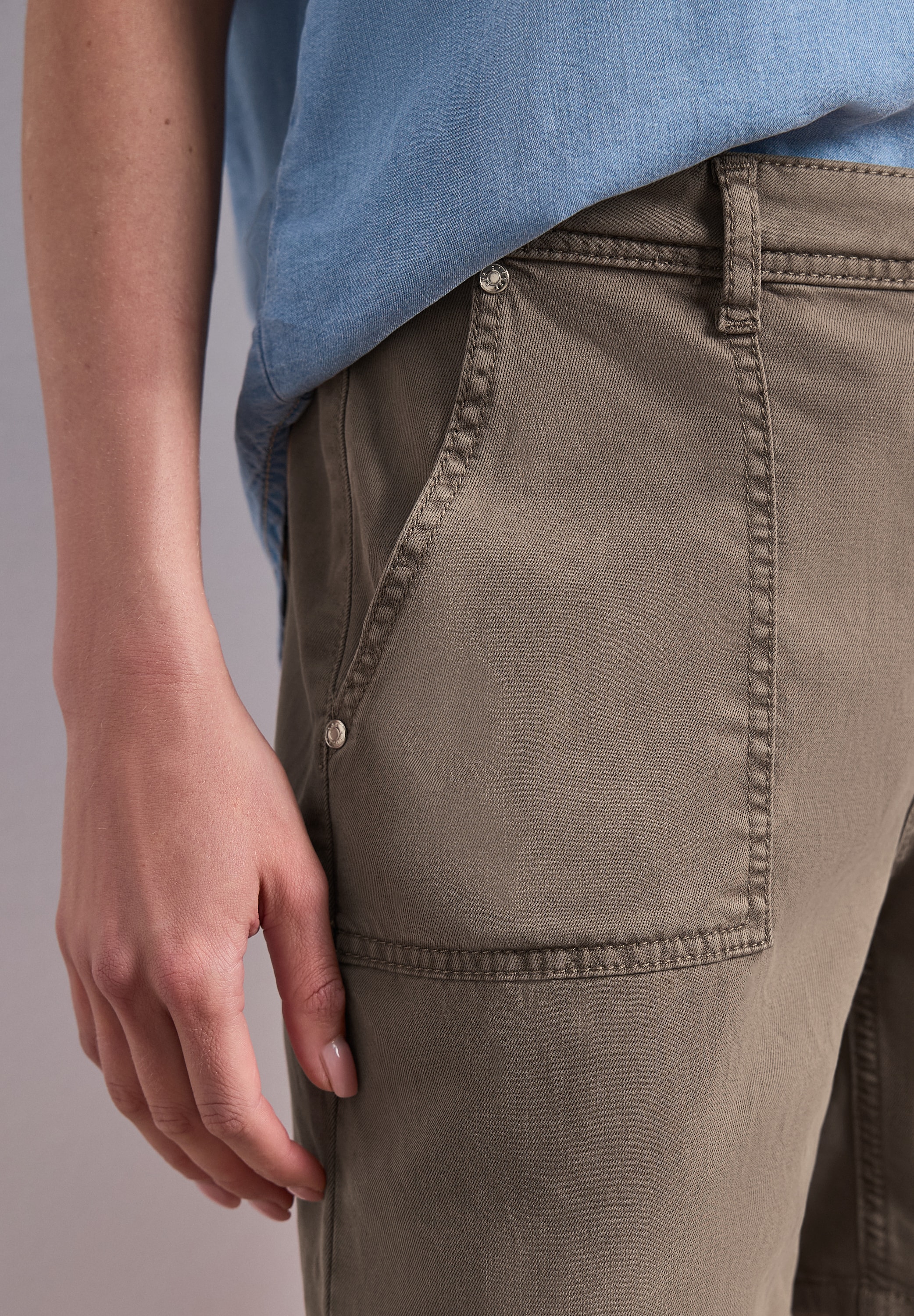 STREET ONE Short  Sommershorts mit Stretch