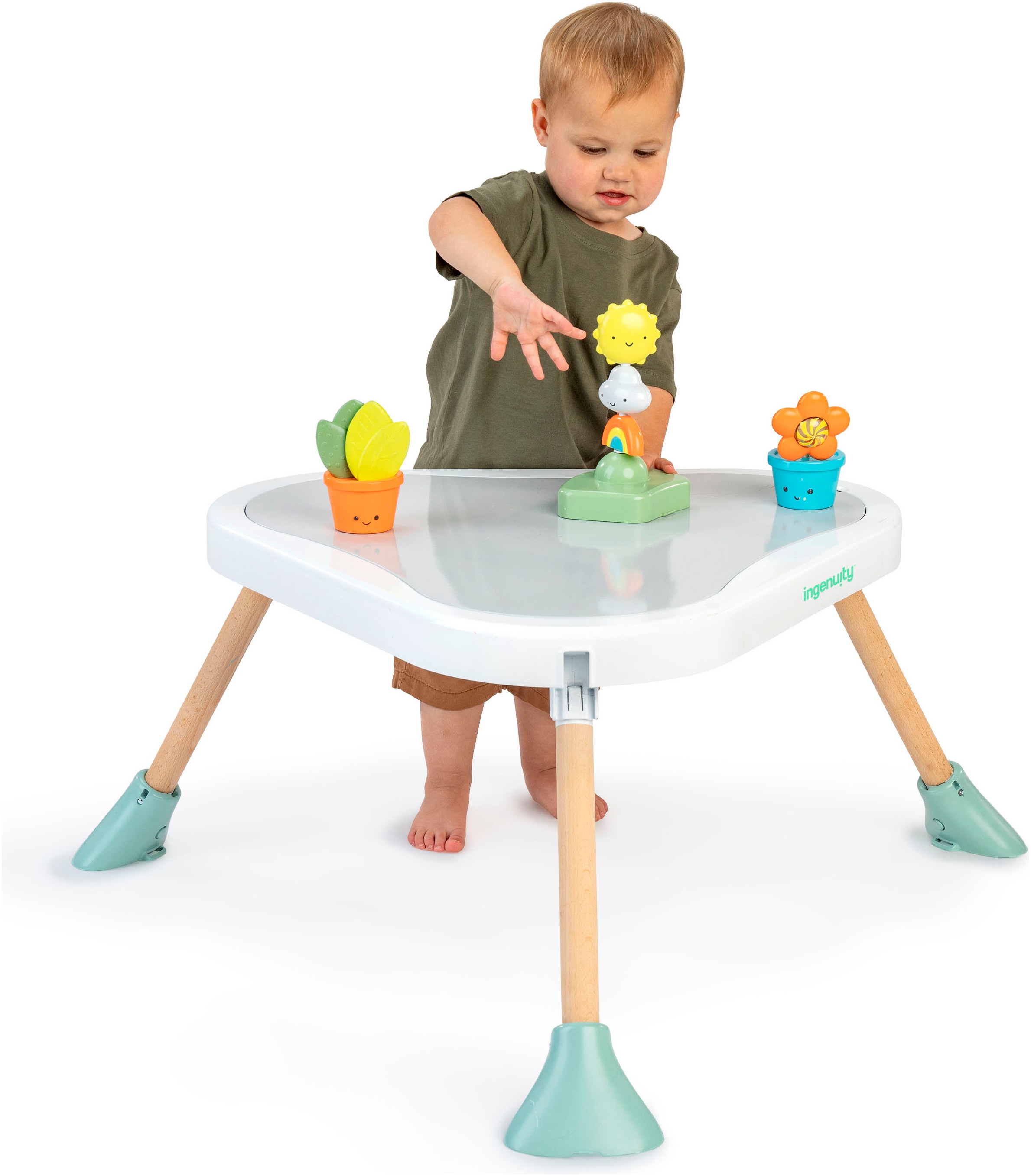 ingenuity Spielcenter »Tummy to Toes™ 6-in-1 Milestones Center« mit Licht und Sound
