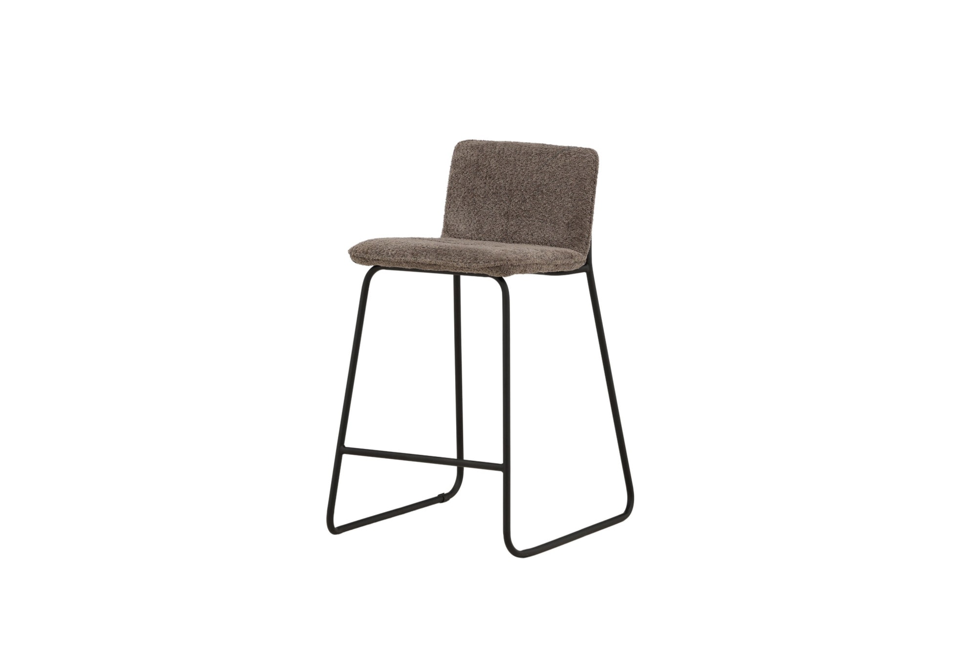 Venture Home Tabouret de bar »Bisbee, 2er-Set Barhocker mit Fussstütze, belastbar bis 120 kg« Ensemble, 2 cuis tlg. Tresenstuhl, weicher Bezug, Stahlbeine, Fussstütze, modern