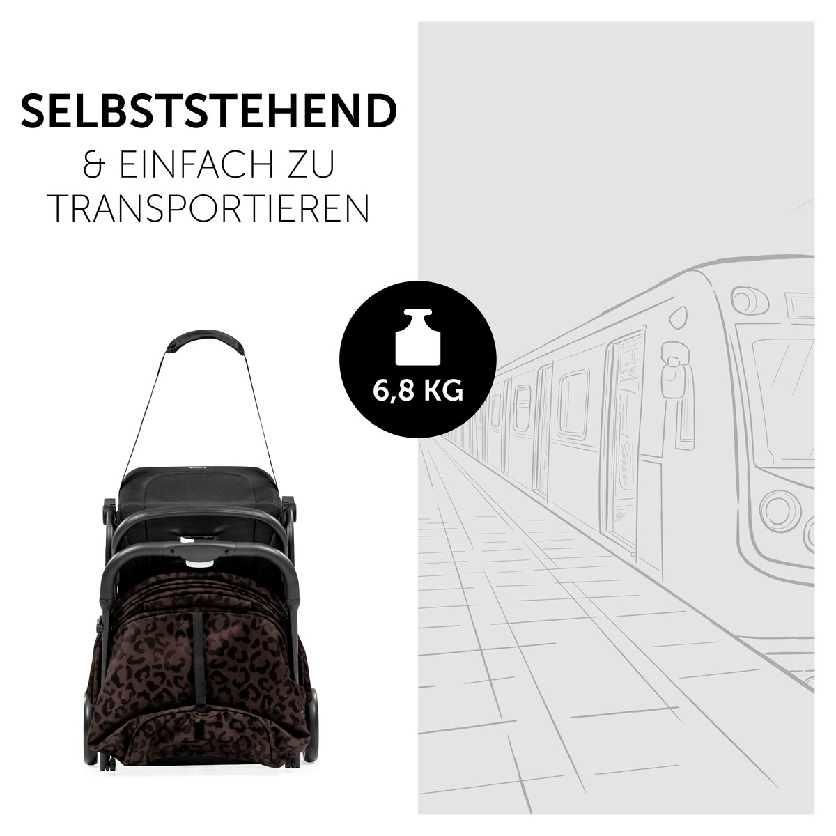 Hauck Poussette pour enfants »Travel N Care« 25 kilos Reisebuggy, leicht; bis 25 kg belastbar