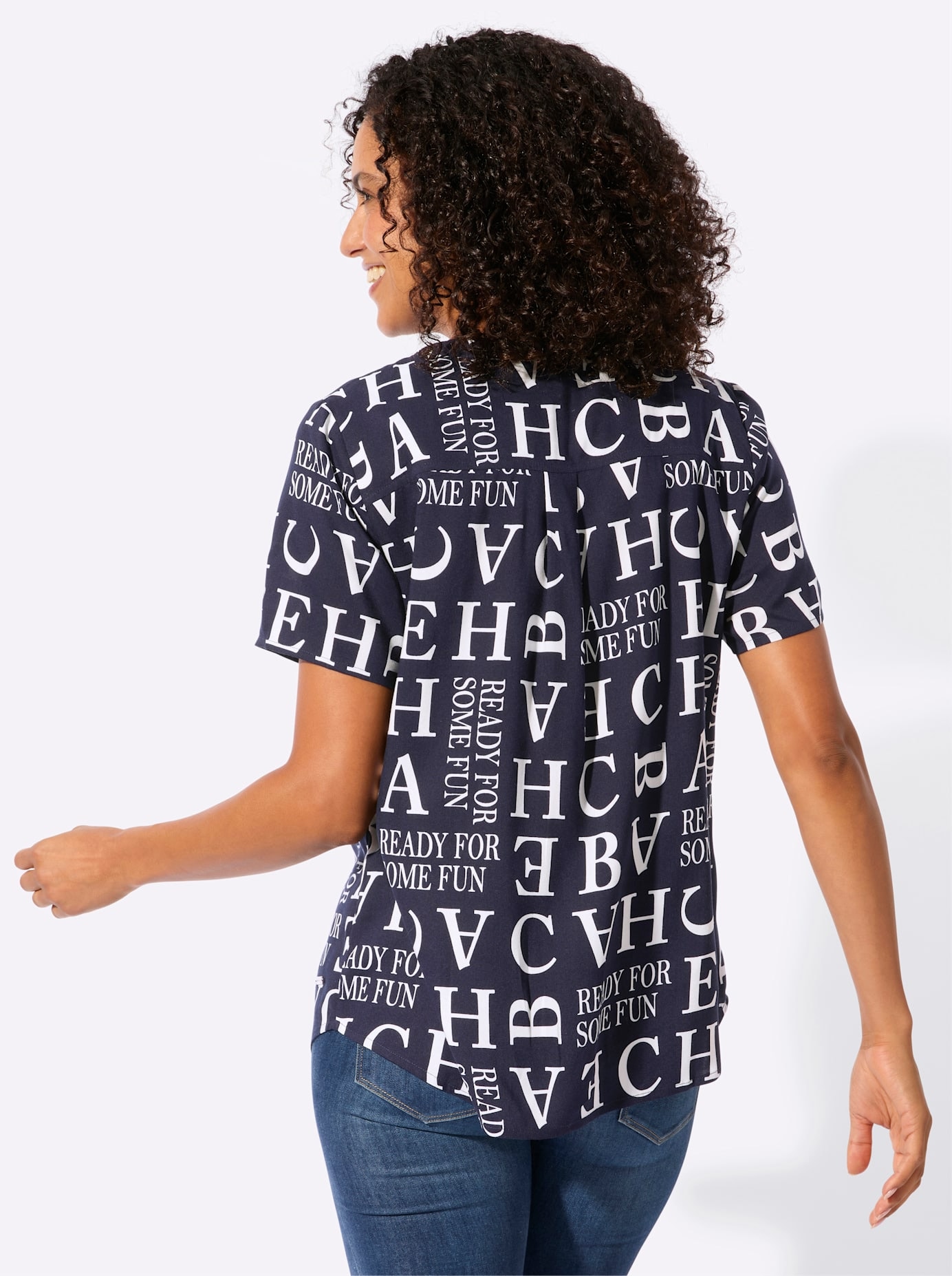 Casual Looks Blouse à pression