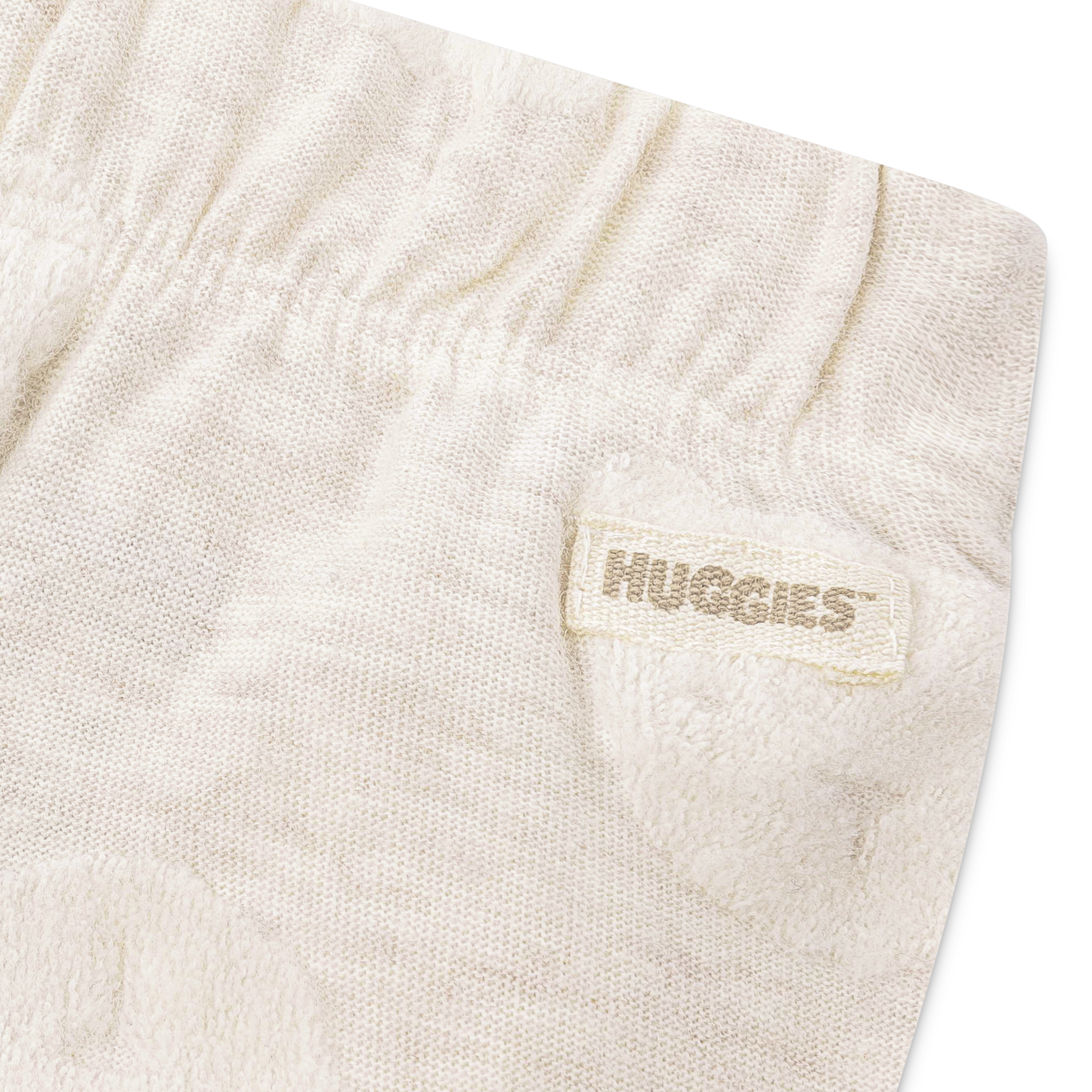 HUGGIES babywear Langarmshirt & Hose »HUGB PANT SET« Set, 2 Stk. mit Bärchen-Motiv, melierte Optik