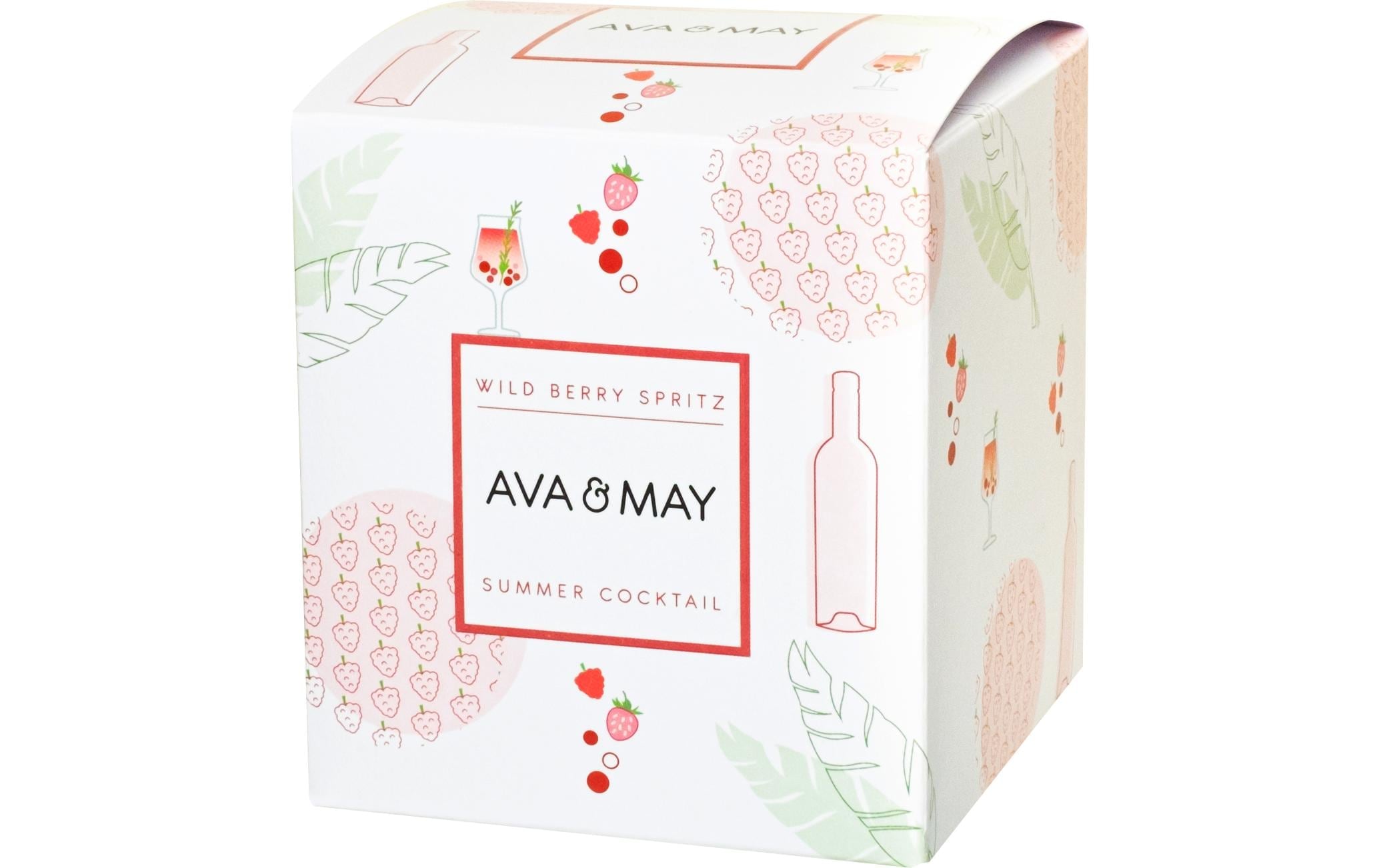 AVA & MAY Bougie parfumée »Wild Berry Spritz 200 g«