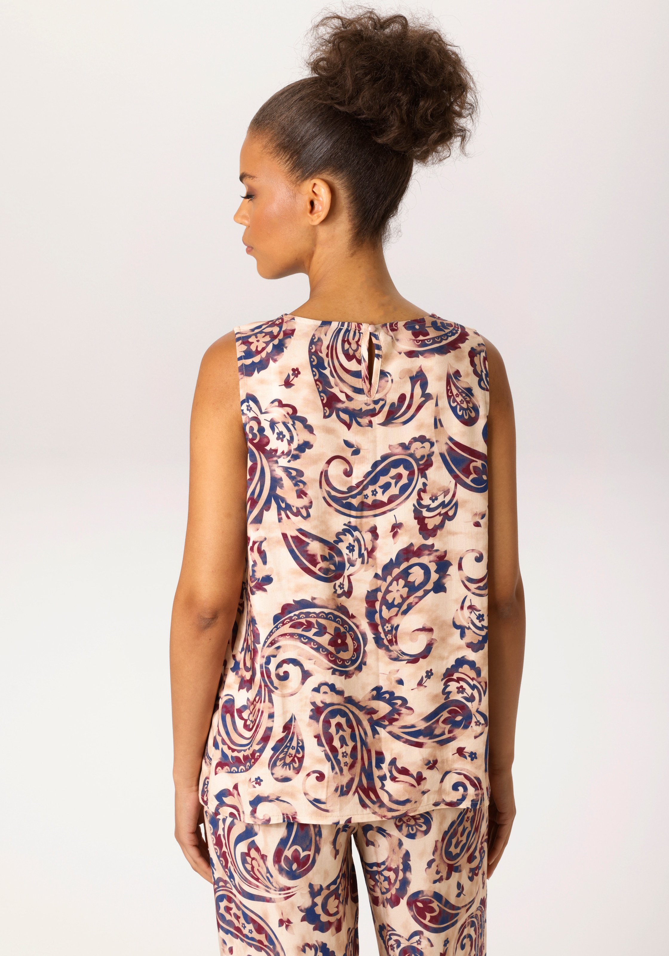 Aniston CASUAL Top chemisier mit trendigem Paisley-Muster - jedes Teil ein Unikat - NEUE KOLLEKTION