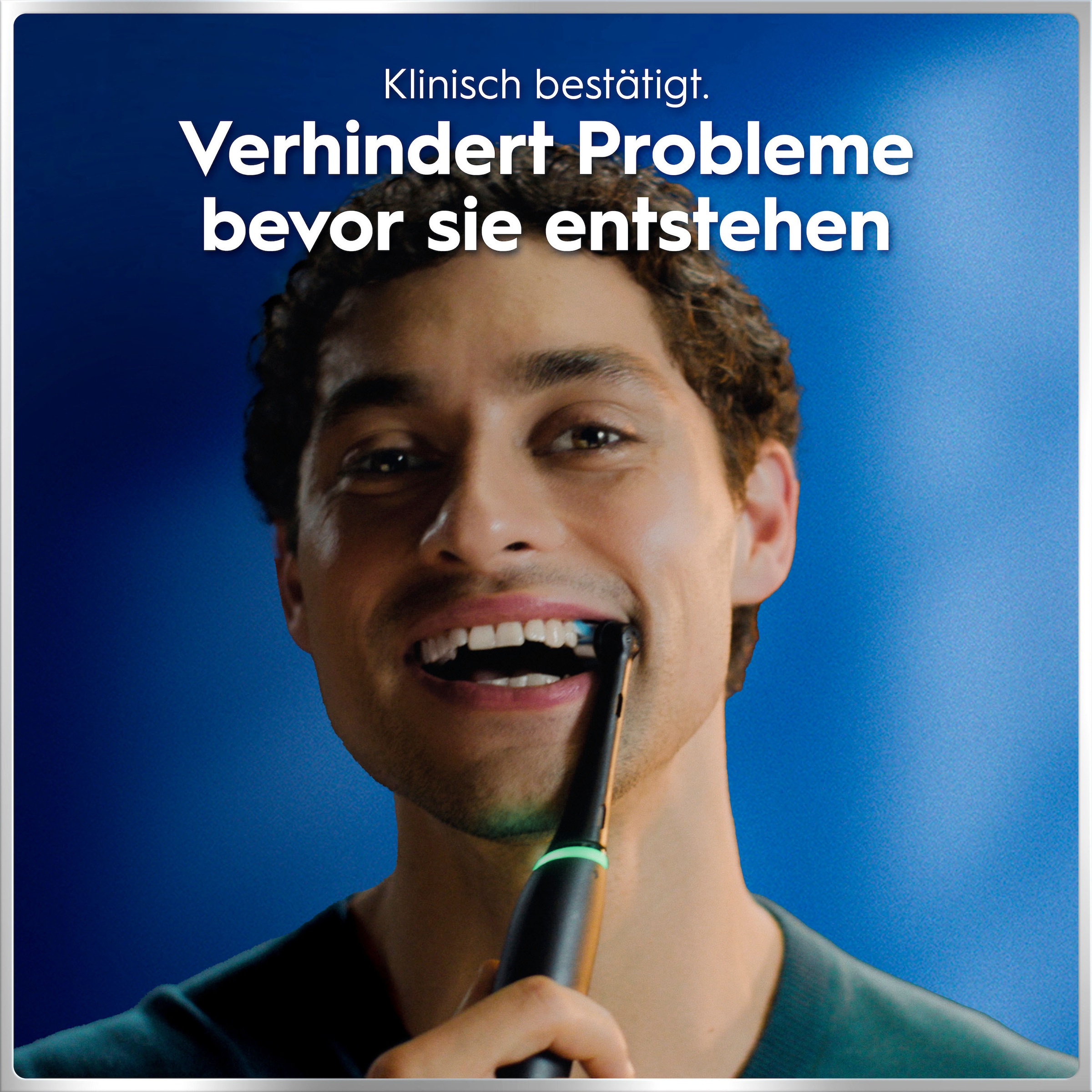 Oral-B Brosse à dents électrique »iO 6« 2 cuis Aufsteckbürsten avec technologie magnétique, écran, 5 modes de brossage, étui de voyage