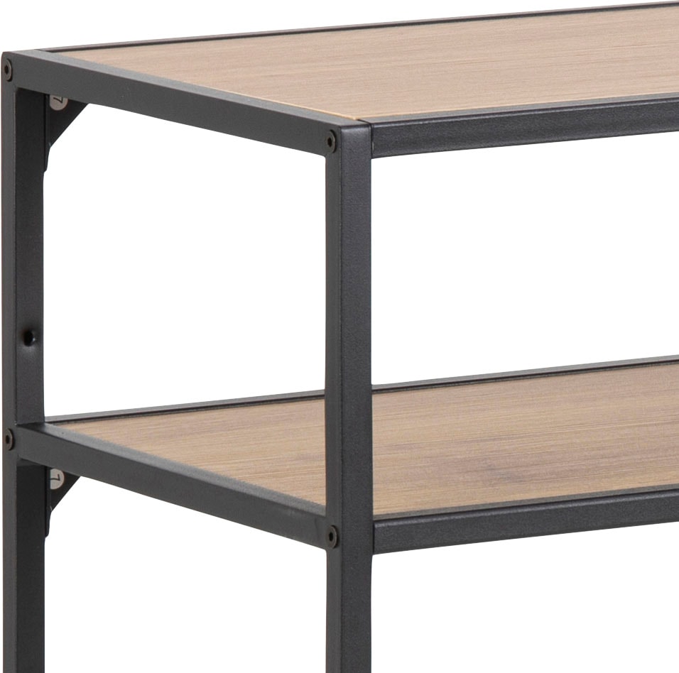 ACTONA GROUP Table console Structure métallique et 1 tablette, largeur 120 cm, autres variantes disponibles
