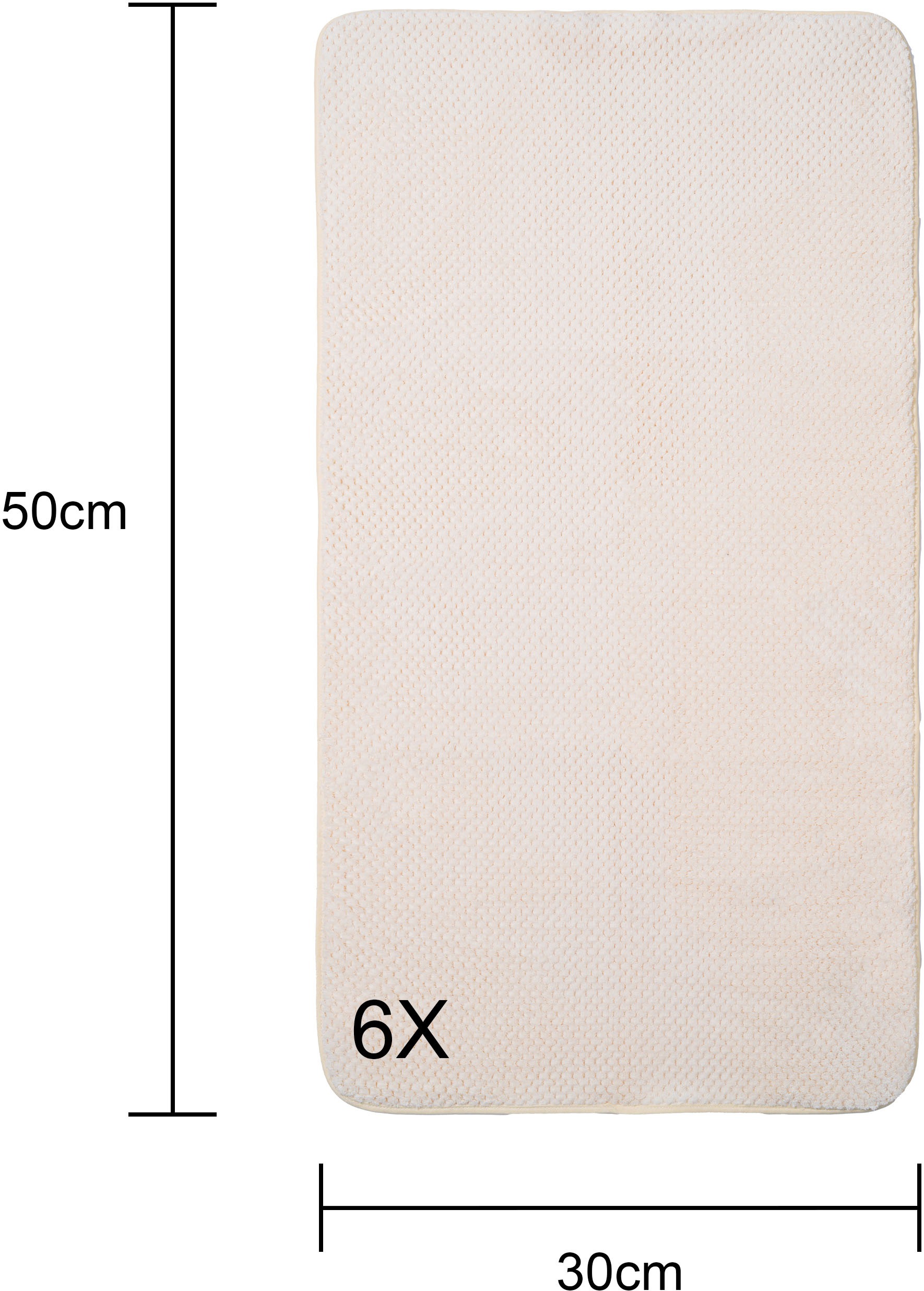 GOODproduct Handtücher »Parris, diverse Grössen, ideal als Sporthandtuch, Reisehandtuch« sehr leicht, kompakt, schnelltrocknend, Mikrofaser, mit Waffelmuster