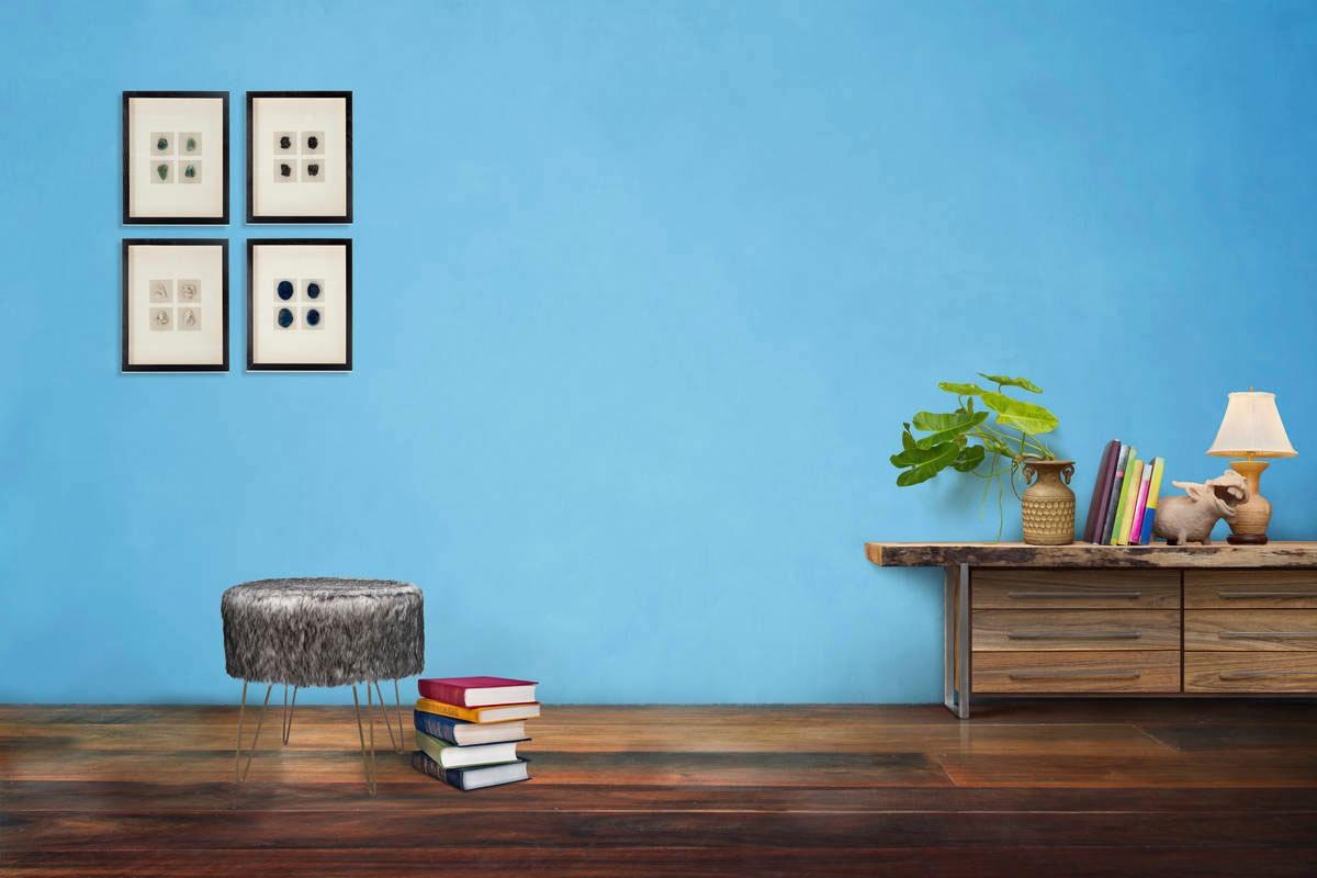 Kayoom Tabouret »Mio 1, Fellhocker in modernem Design, runde Form mit Metallbeinen« 1 cuis tlg. beeindruckend, teilweise handgefertigt, attraktive Farbgestaltung