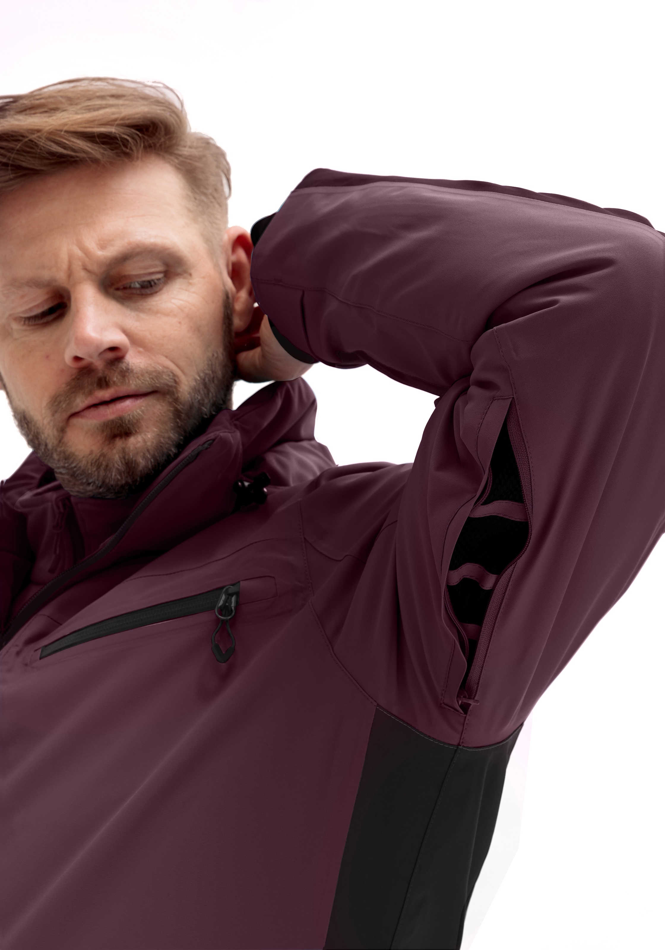 Maier Sports Veste de ski »Roccarasa M« veste d'hiver homme, imperméable et respirante