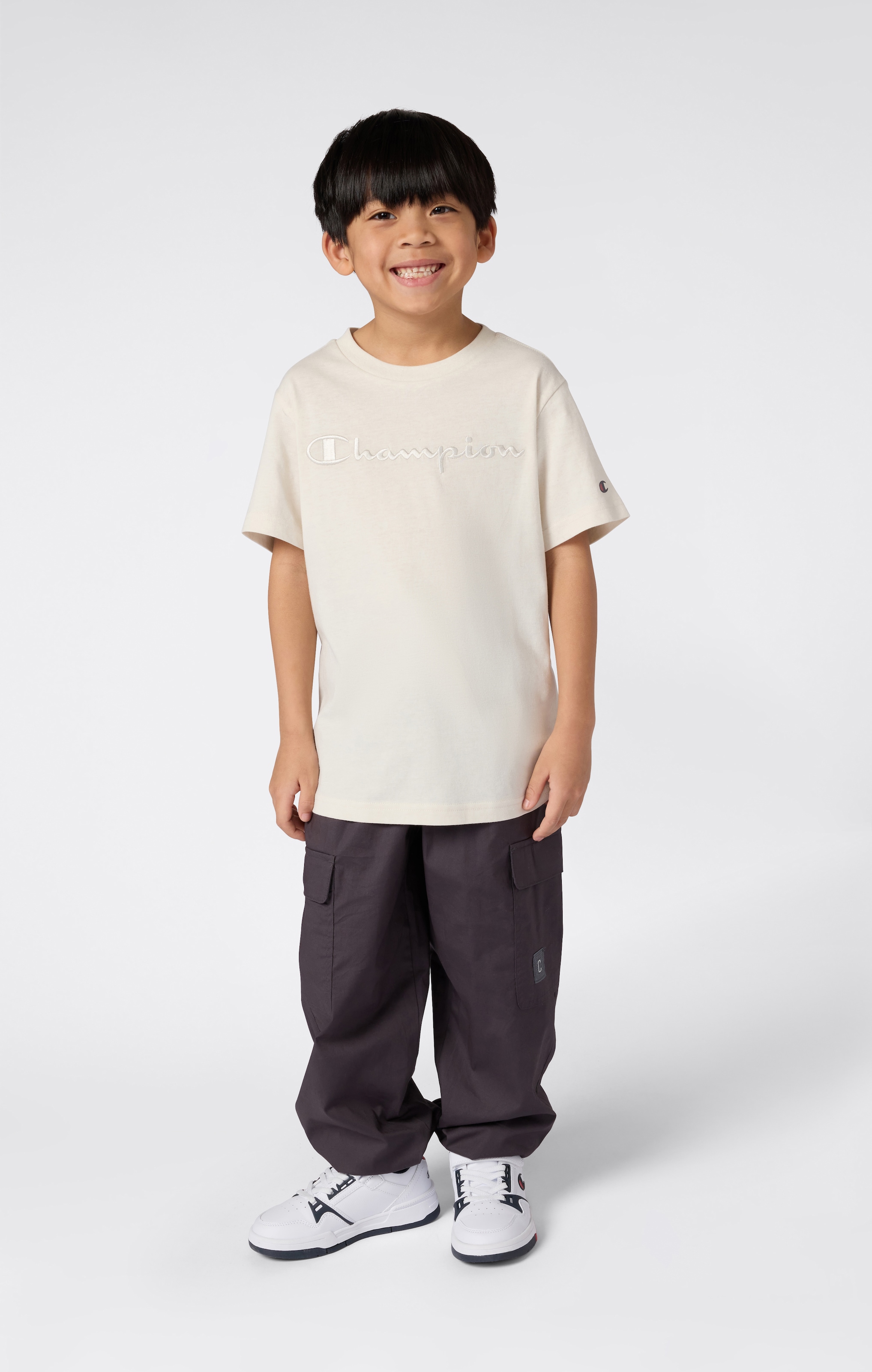 Champion T-shirt »ICONS TONAL Crewneck T-Shirt with Large Logo« 1 tlg.