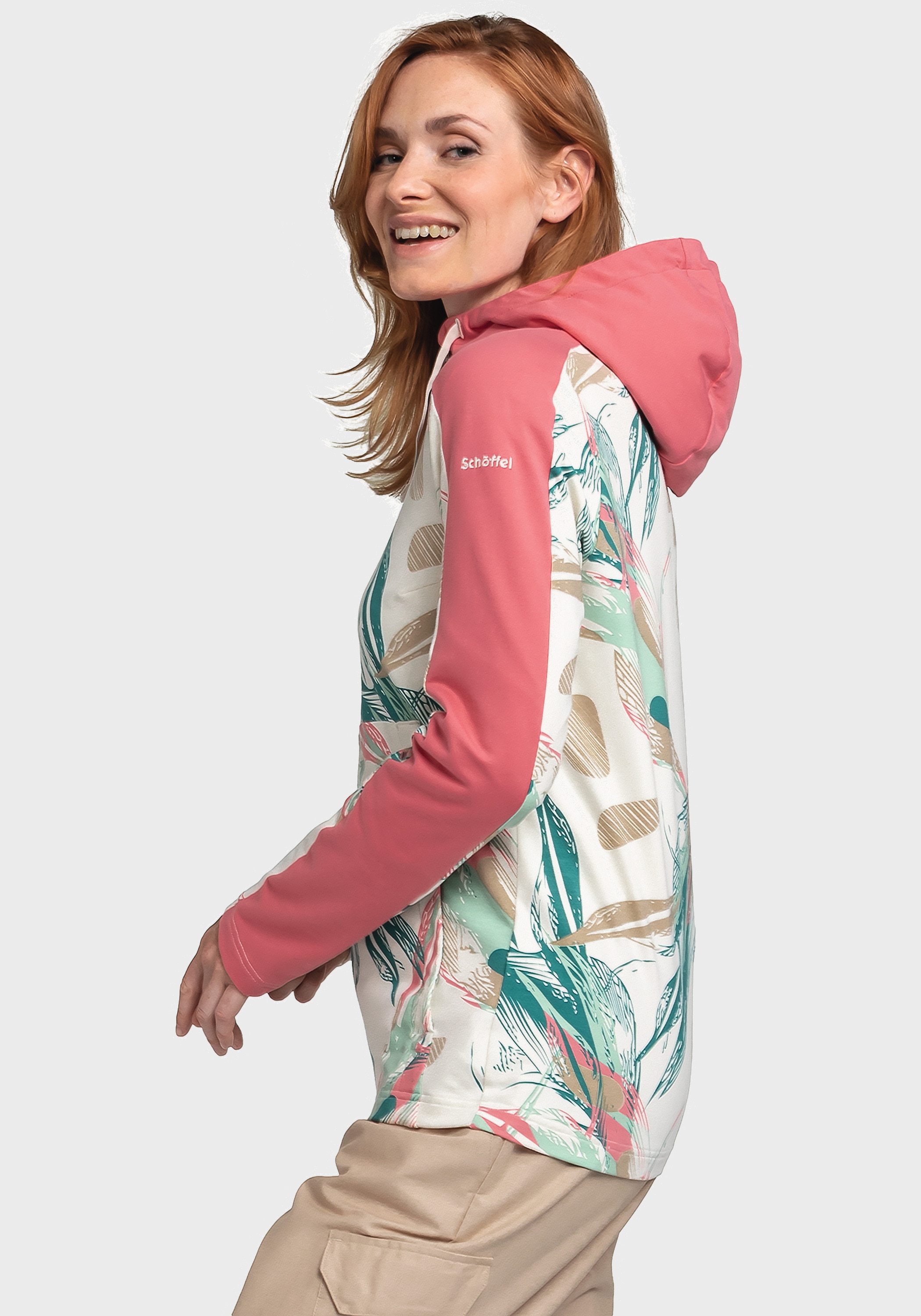 Schöffel Fleecejacke »Fleece Hoody Locarno L« mit Kapuze