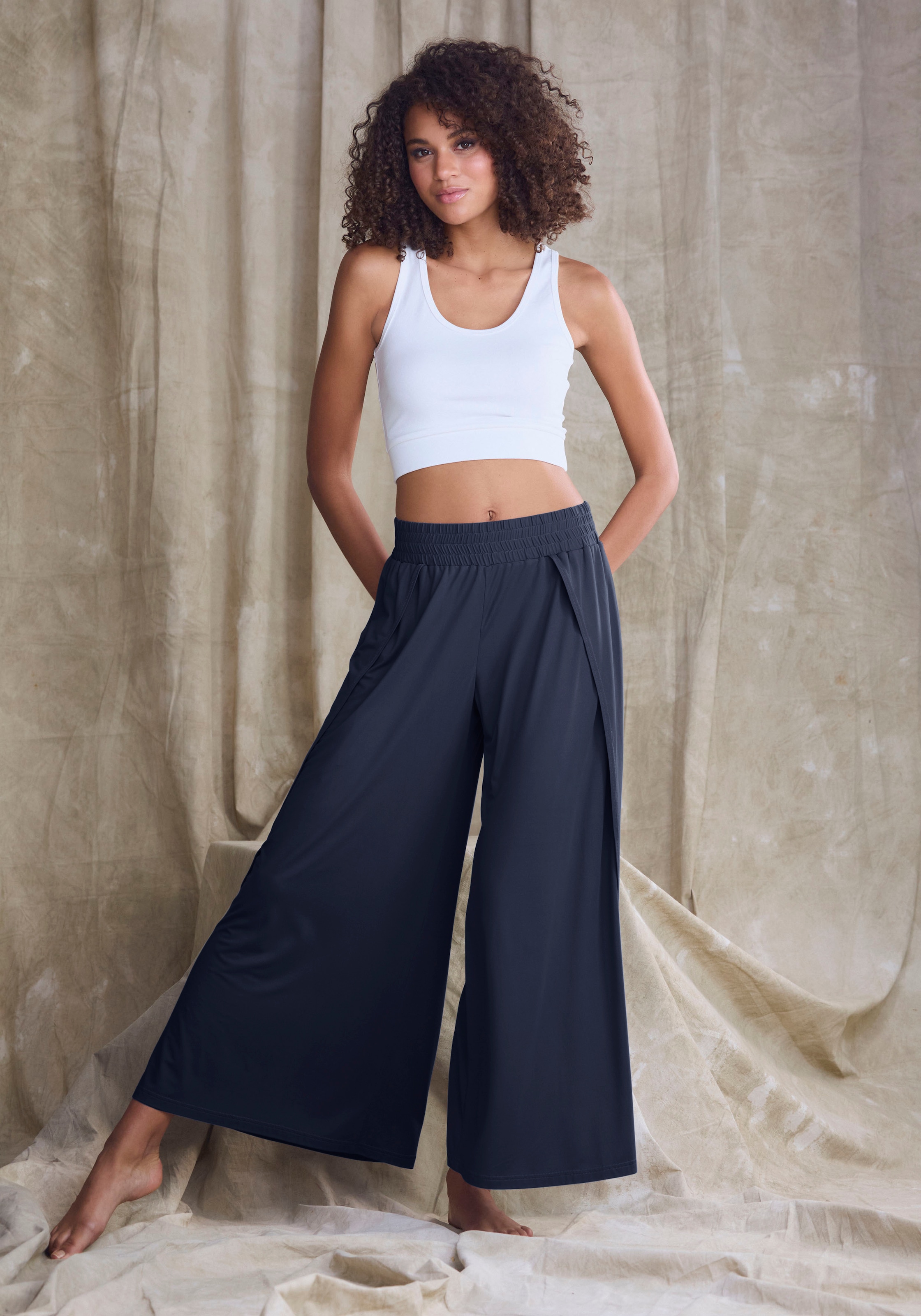 LASCANA Haremshose  mit überlappenden Seitennähten