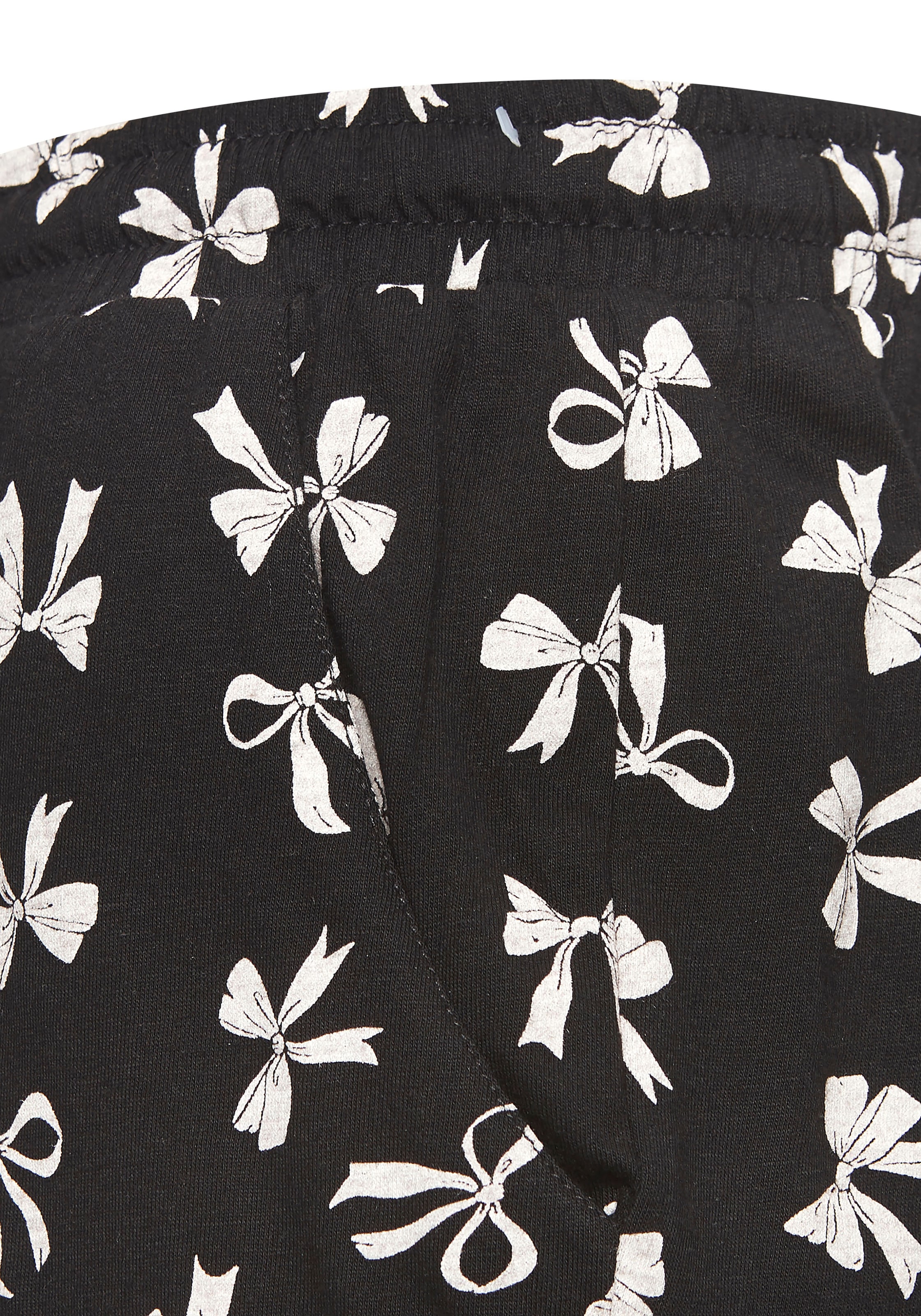 Vivance Dreams Shorty Set, 4 pièces Mit süssem Schleifenmuster