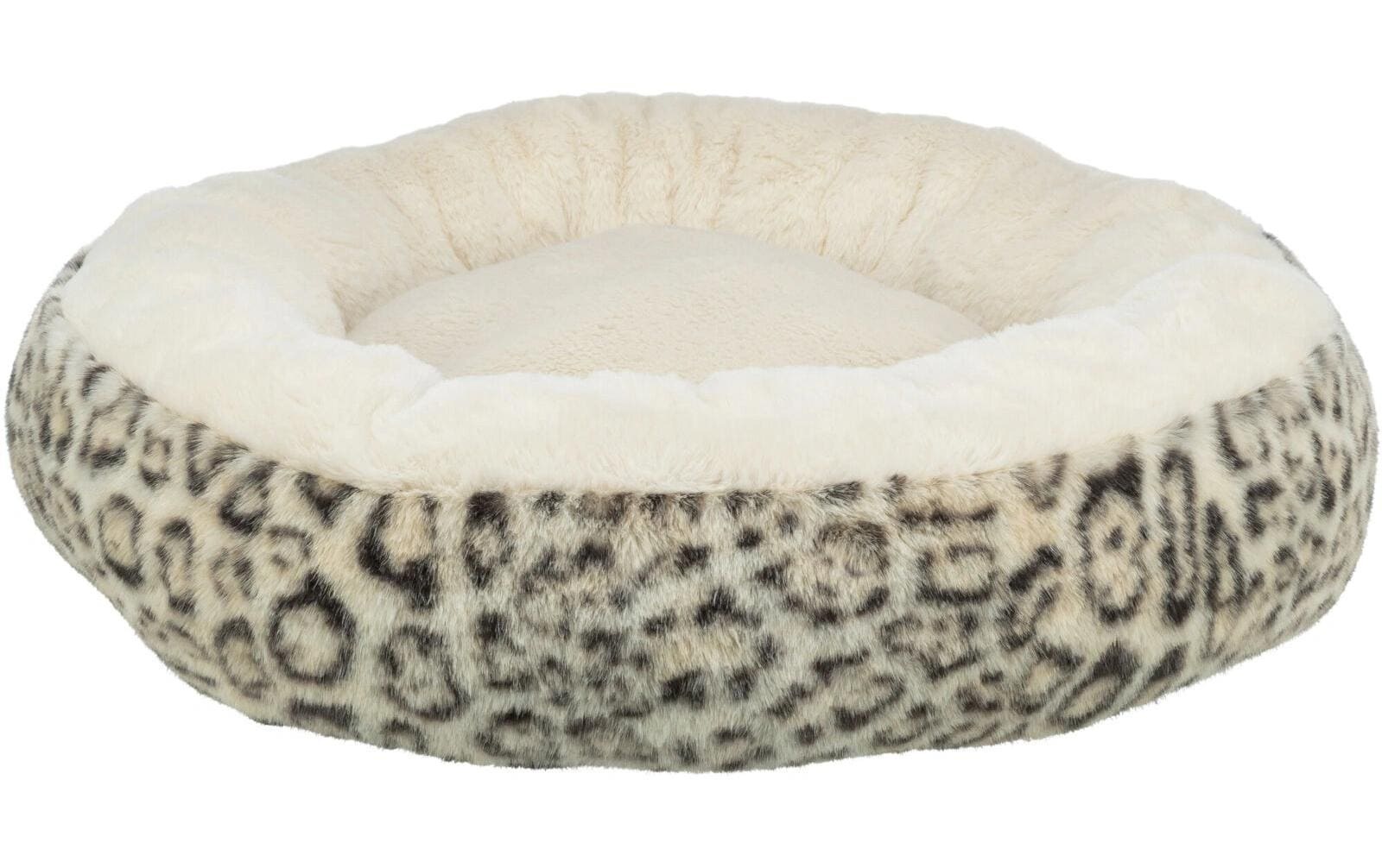 TRIXIE Lit pour animal »Leo rund, ø 50 cm« Polyester housse amovible, base antidérapante, lavable à 40°