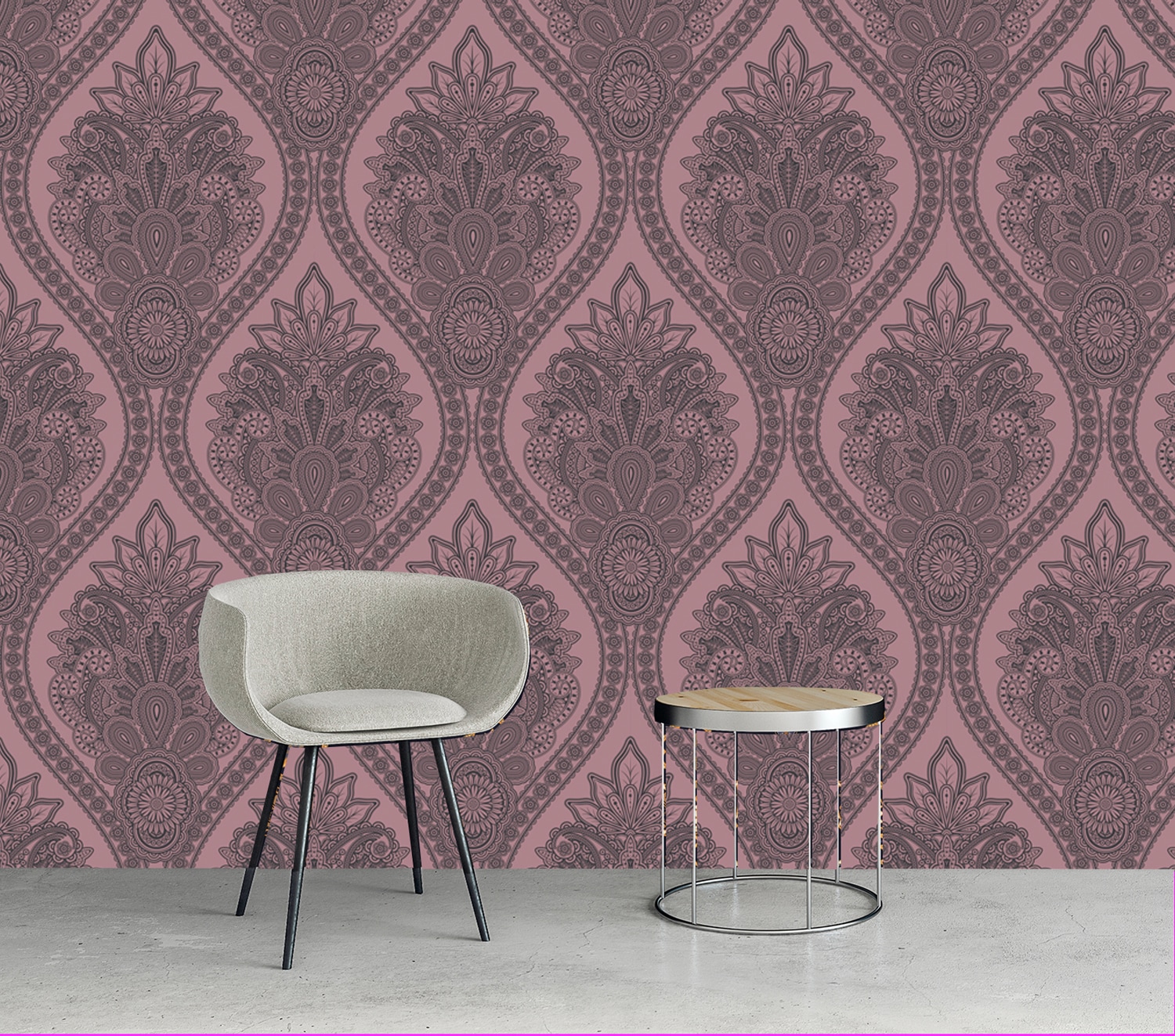 queence Papier peint vinyle »Charlotte« imprimé 90x250cm, selbstklebend, kinderleichte Anbringung, , Sticker