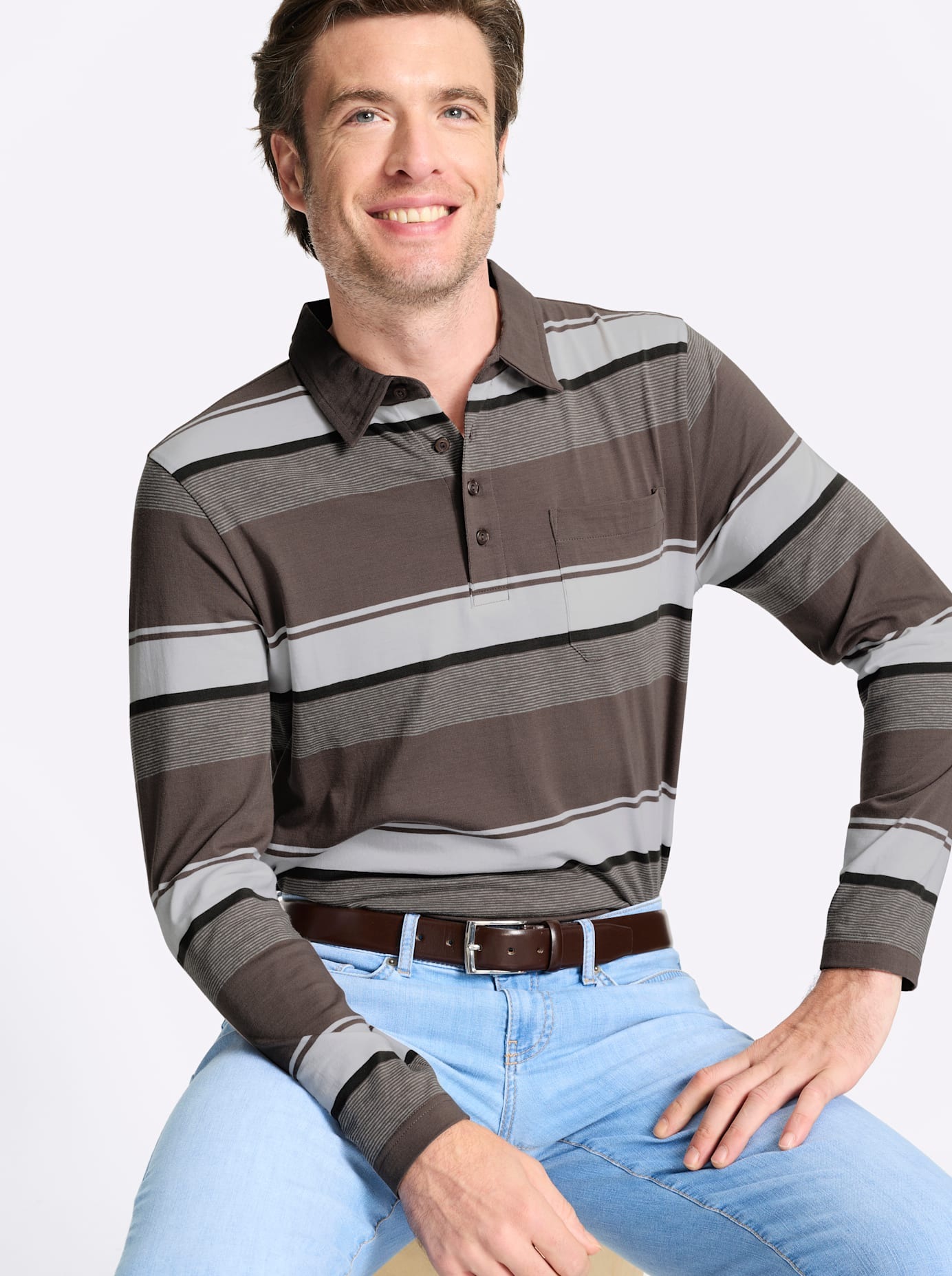 Marco Donati Langarmshirt »Langarm-Shirt« 1