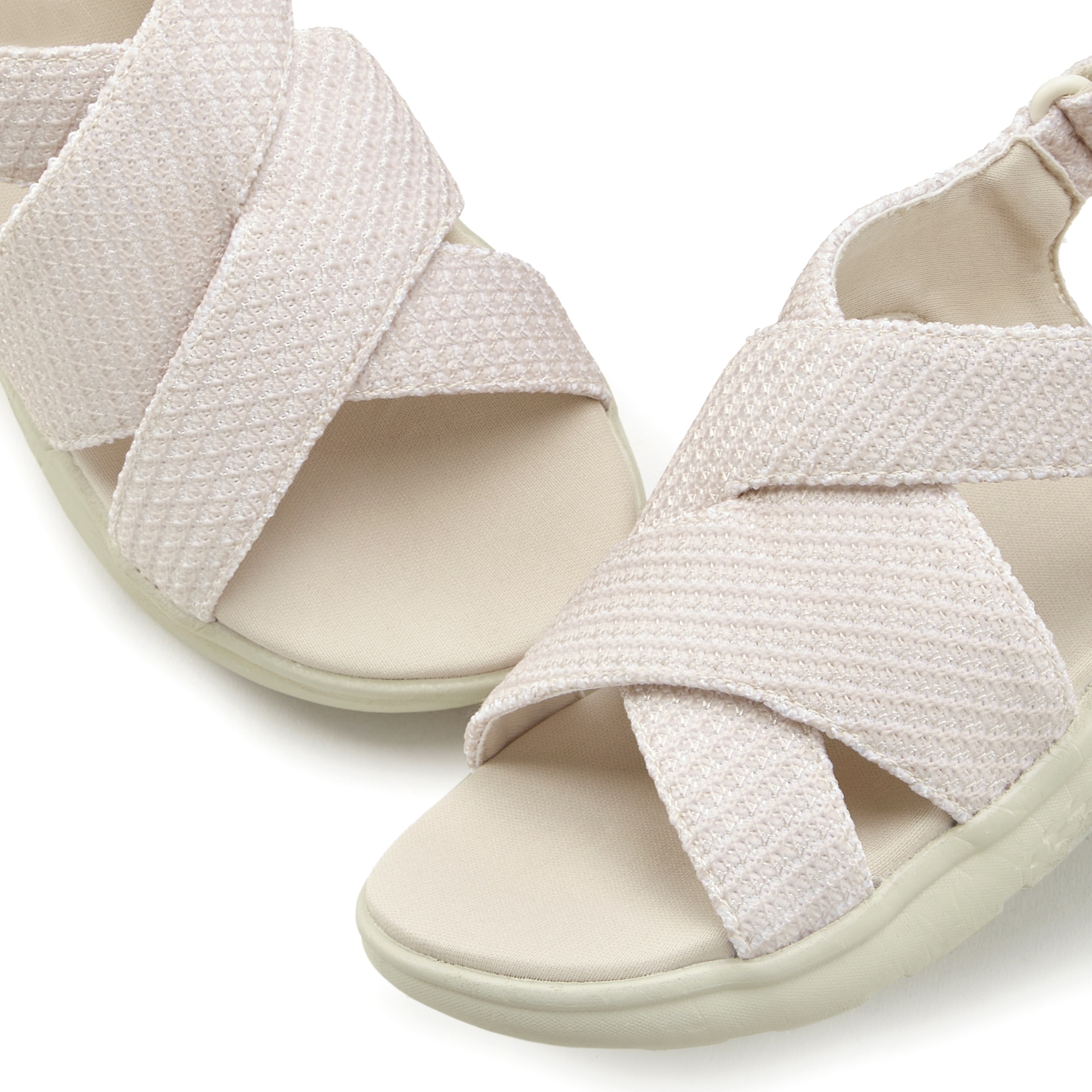 Vivance Sandale »Sandalette, Sommerschuh, offener Schuh«  NEU mit Klettverschluss VEGAN