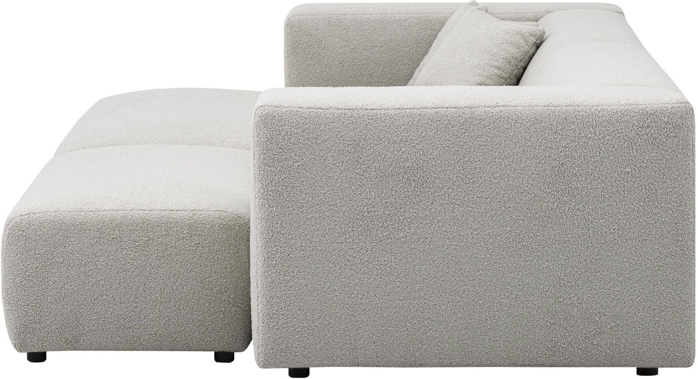 Home affaire Polsterecke »BAKELS, Ecksofa-Set mit Hocker, L-Form mit Schlaffunktion« Ecksofa-Set (incl. Hocker) im trendigen Megacord